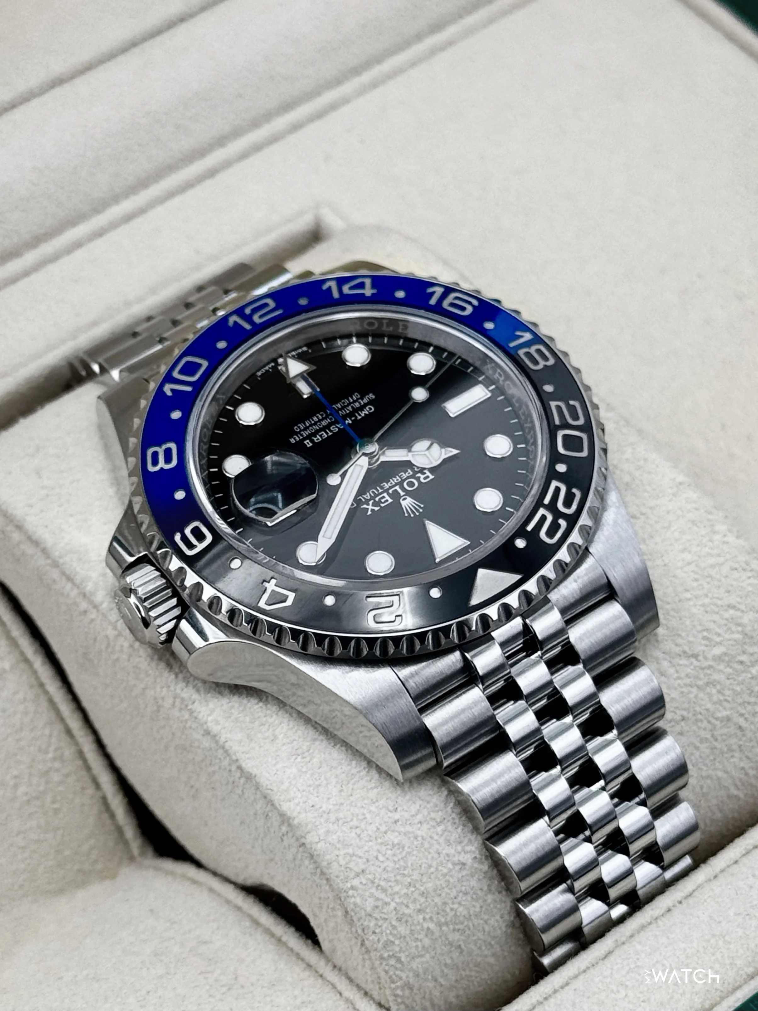 2021 Rolex GMT-Master II "Batgirl" 40mm 126710BLNR Jubilee - Image 8