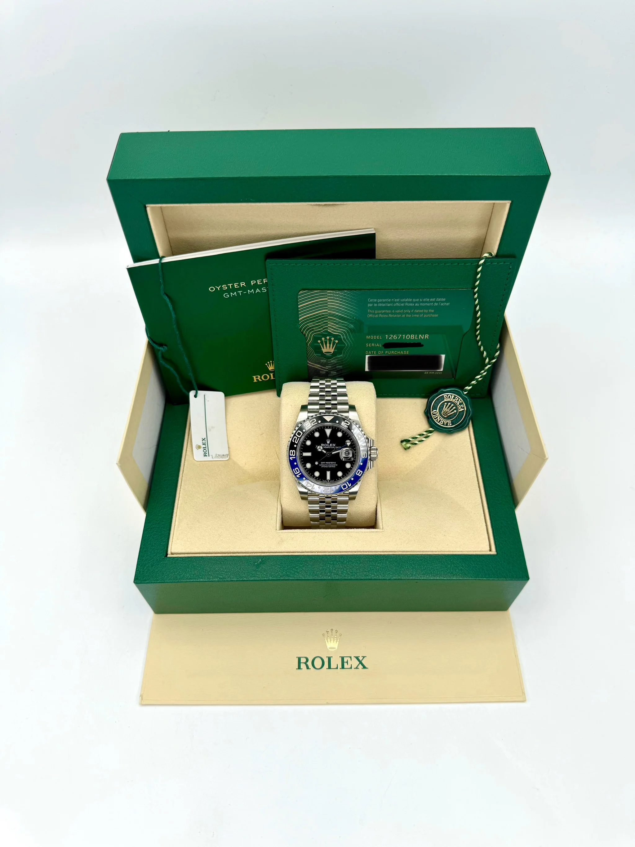 2021 Rolex GMT-Master II "Batgirl" 40mm 126710BLNR Jubilee Black Dial - Image 11