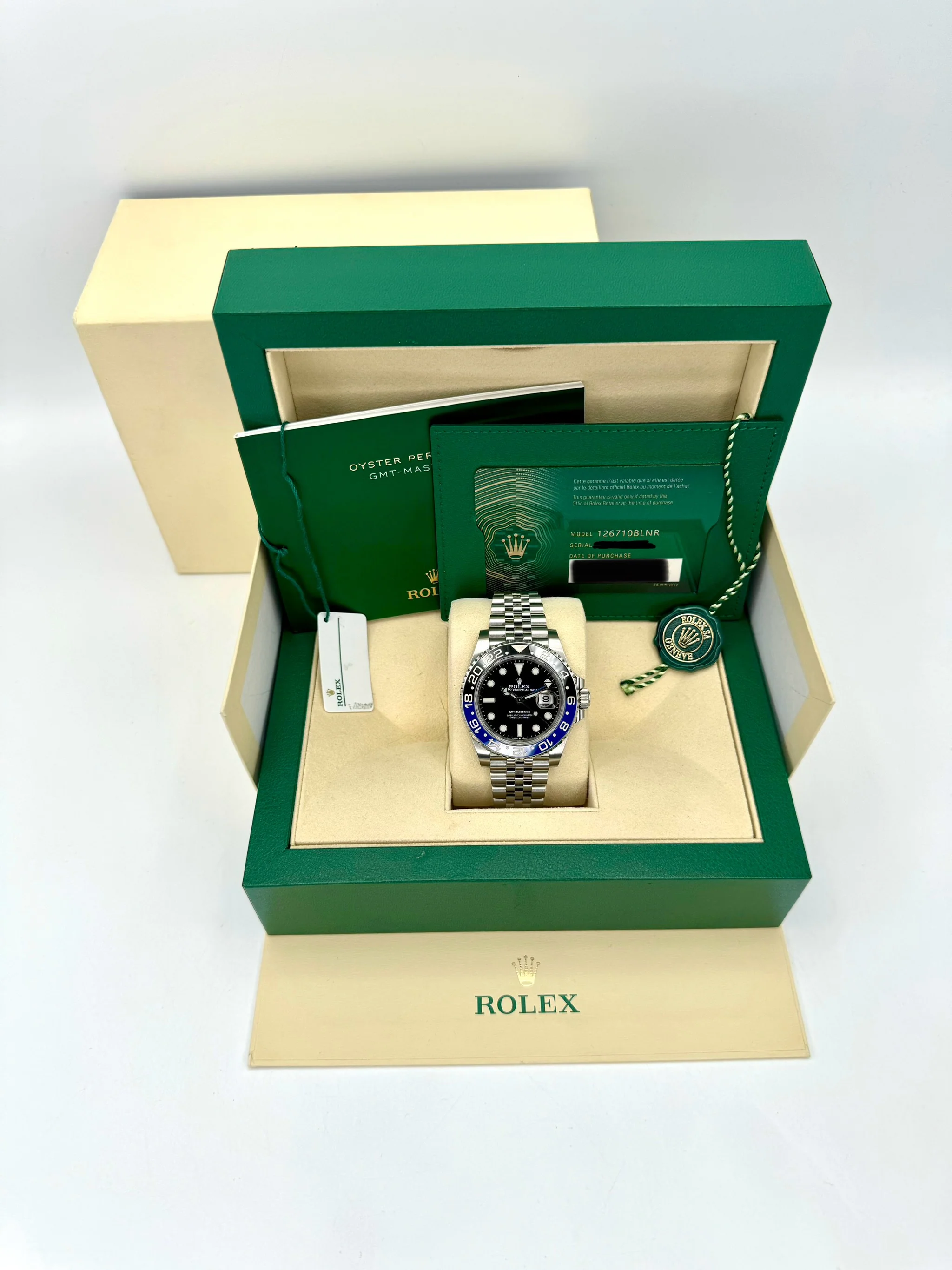 2021 Rolex GMT-Master II "Batgirl" 40mm 126710BLNR Jubilee Black Dial - Image 12