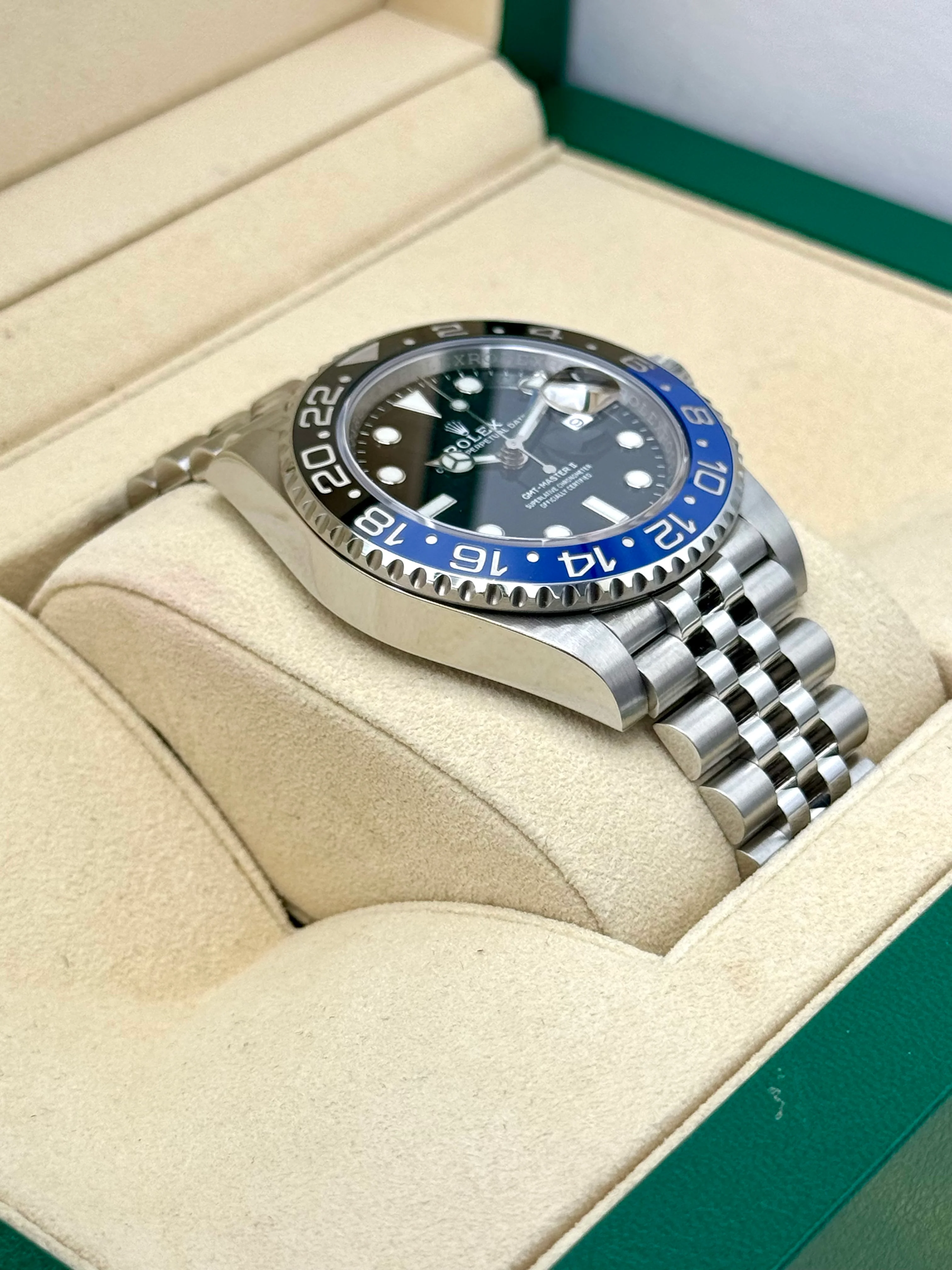 2021 Rolex GMT-Master II "Batgirl" 40mm 126710BLNR Jubilee Black Dial - Image 6
