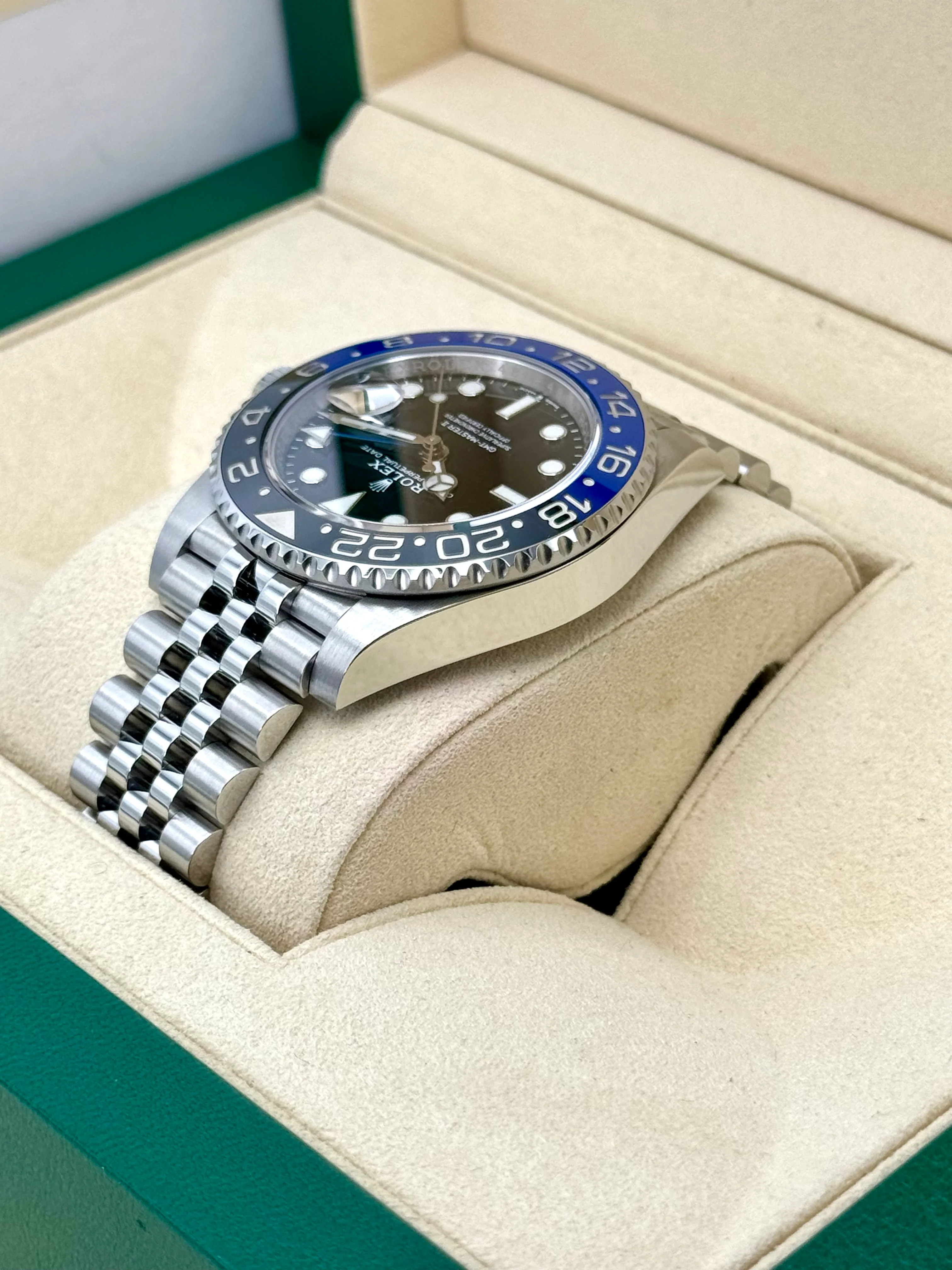 2021 Rolex GMT-Master II "Batgirl" 40mm 126710BLNR Jubilee Black Dial - Image 7