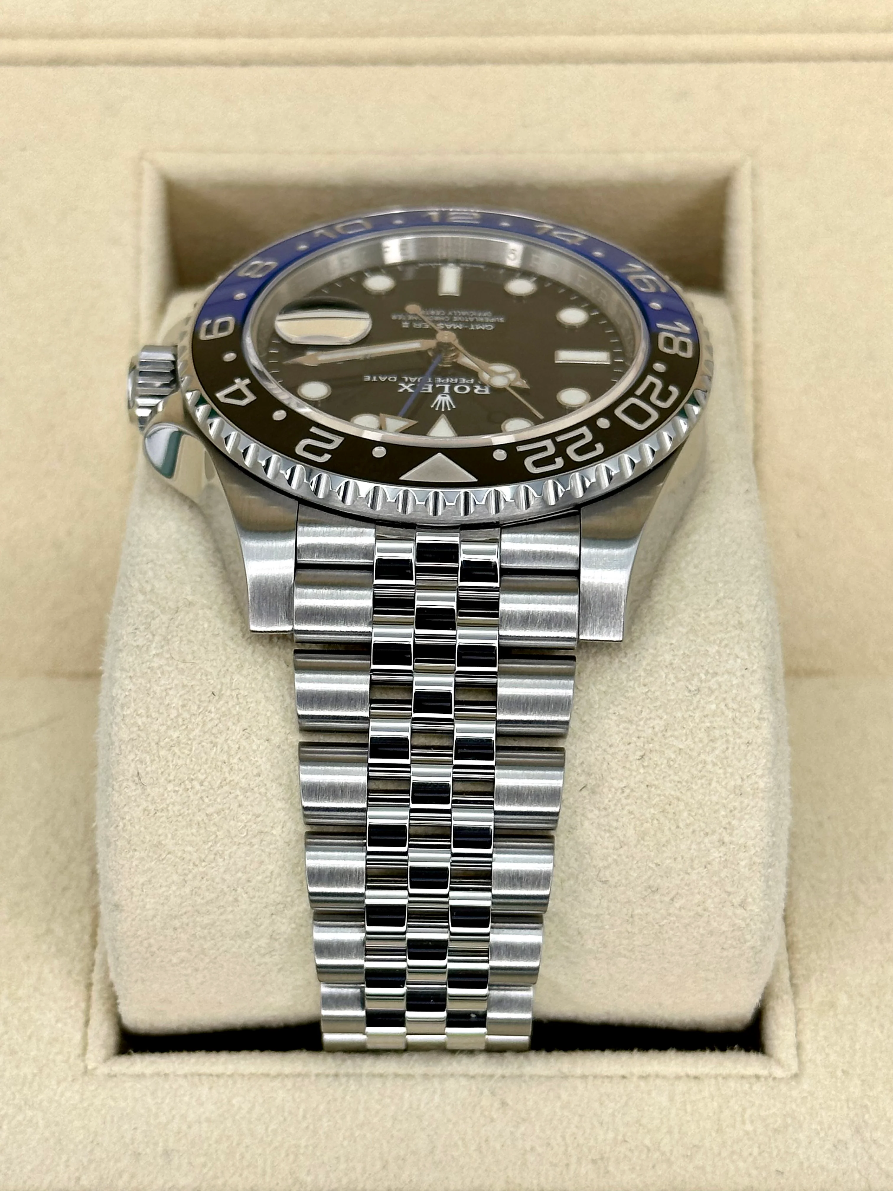 2021 Rolex GMT-Master II "Batgirl" 40mm 126710BLNR Jubilee Black Dial - Image 4