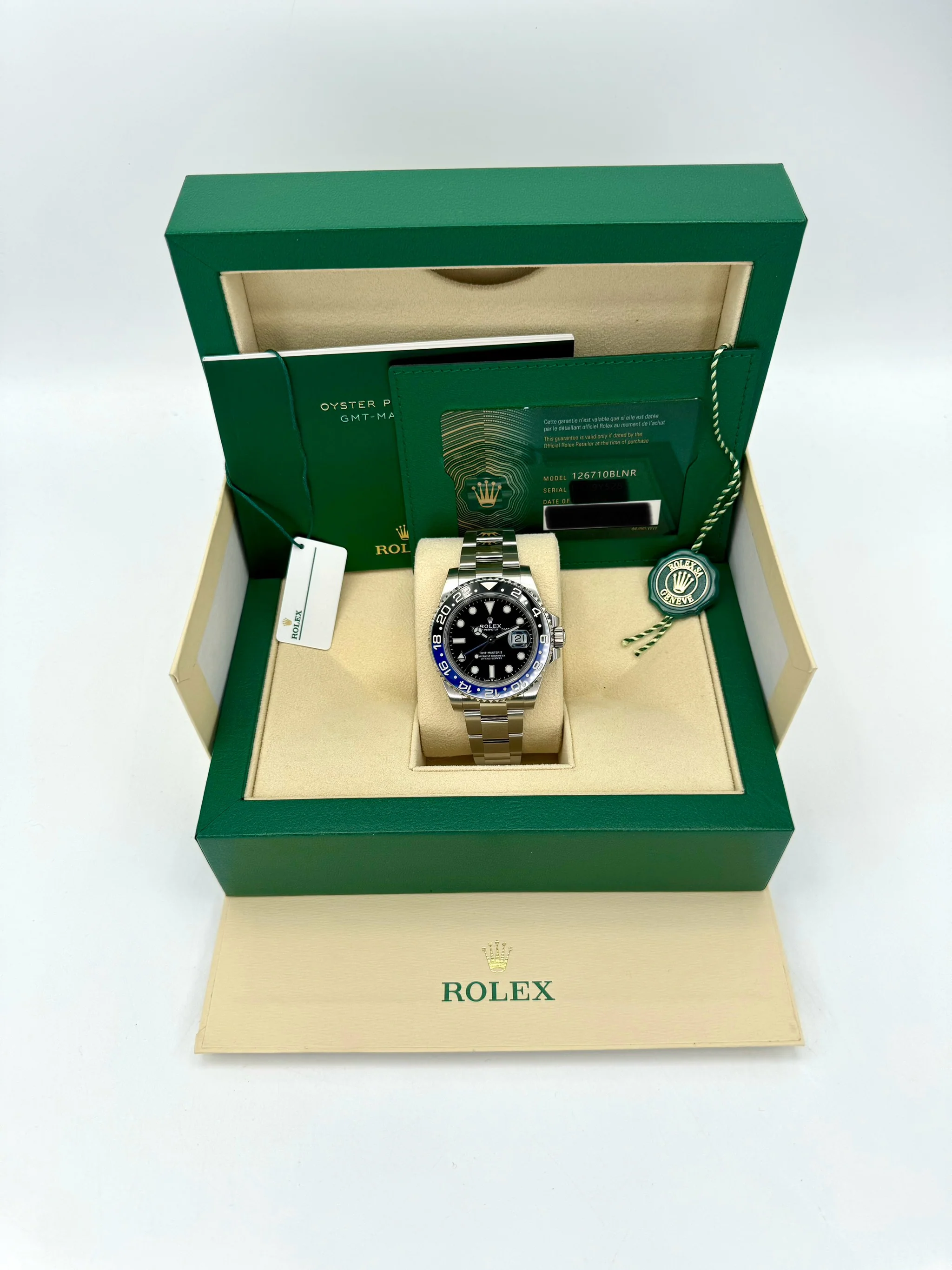 2021 Rolex GMT-Master II "Batman" 40mm 126710BLNR Oyster - Image 11