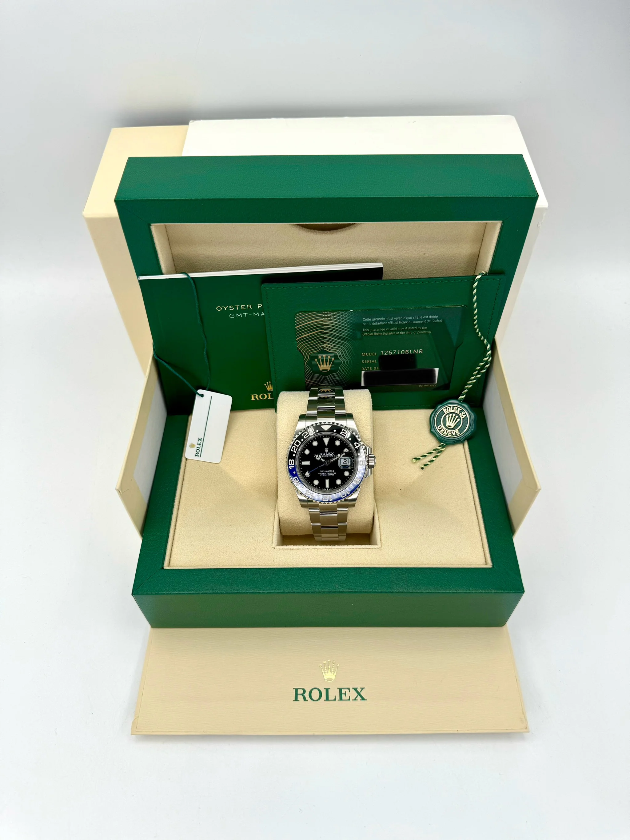 2021 Rolex GMT-Master II "Batman" 40mm 126710BLNR Oyster - Image 12