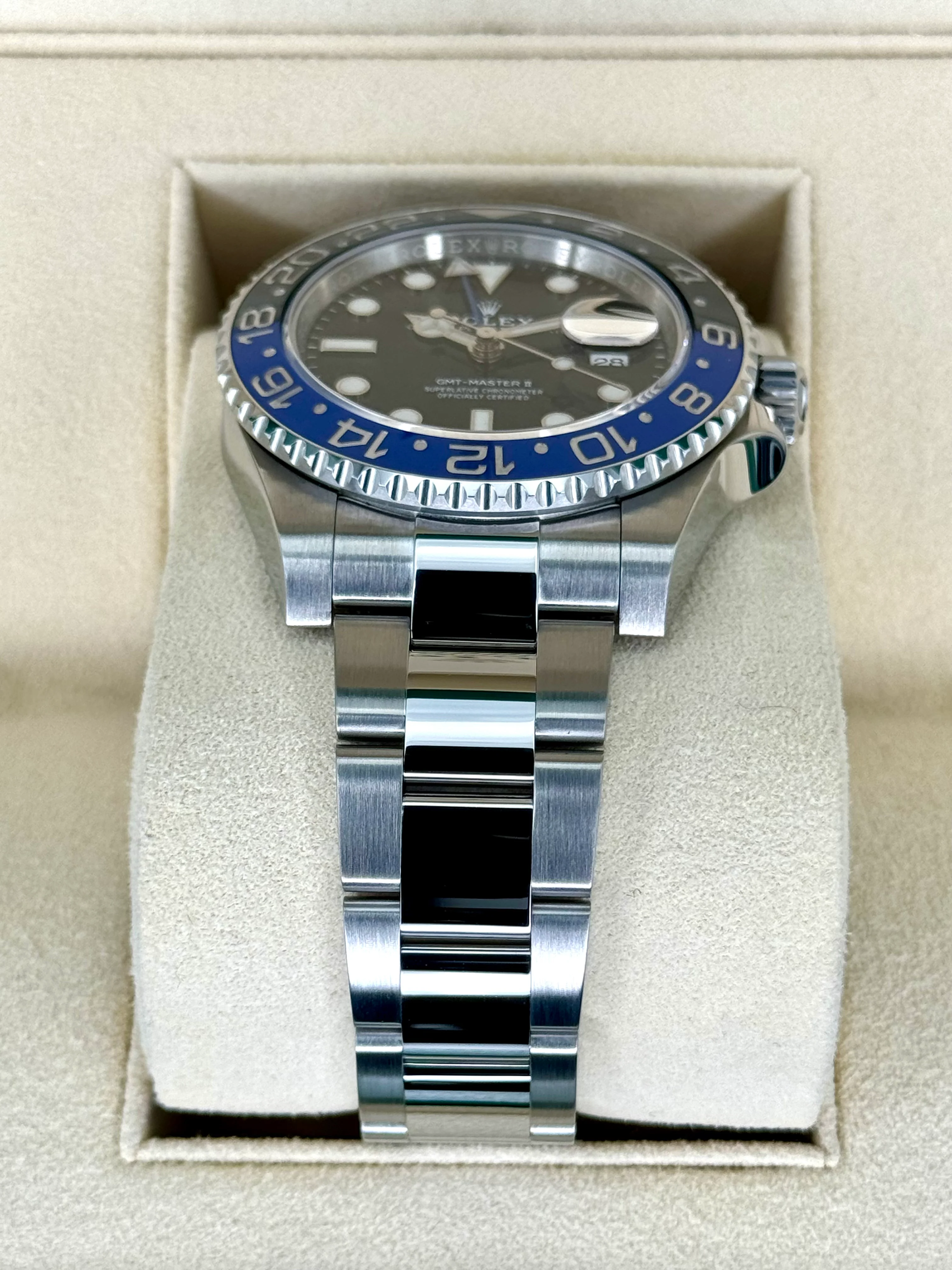 2021 Rolex GMT-Master II "Batman" 40mm 126710BLNR Oyster - Image 4