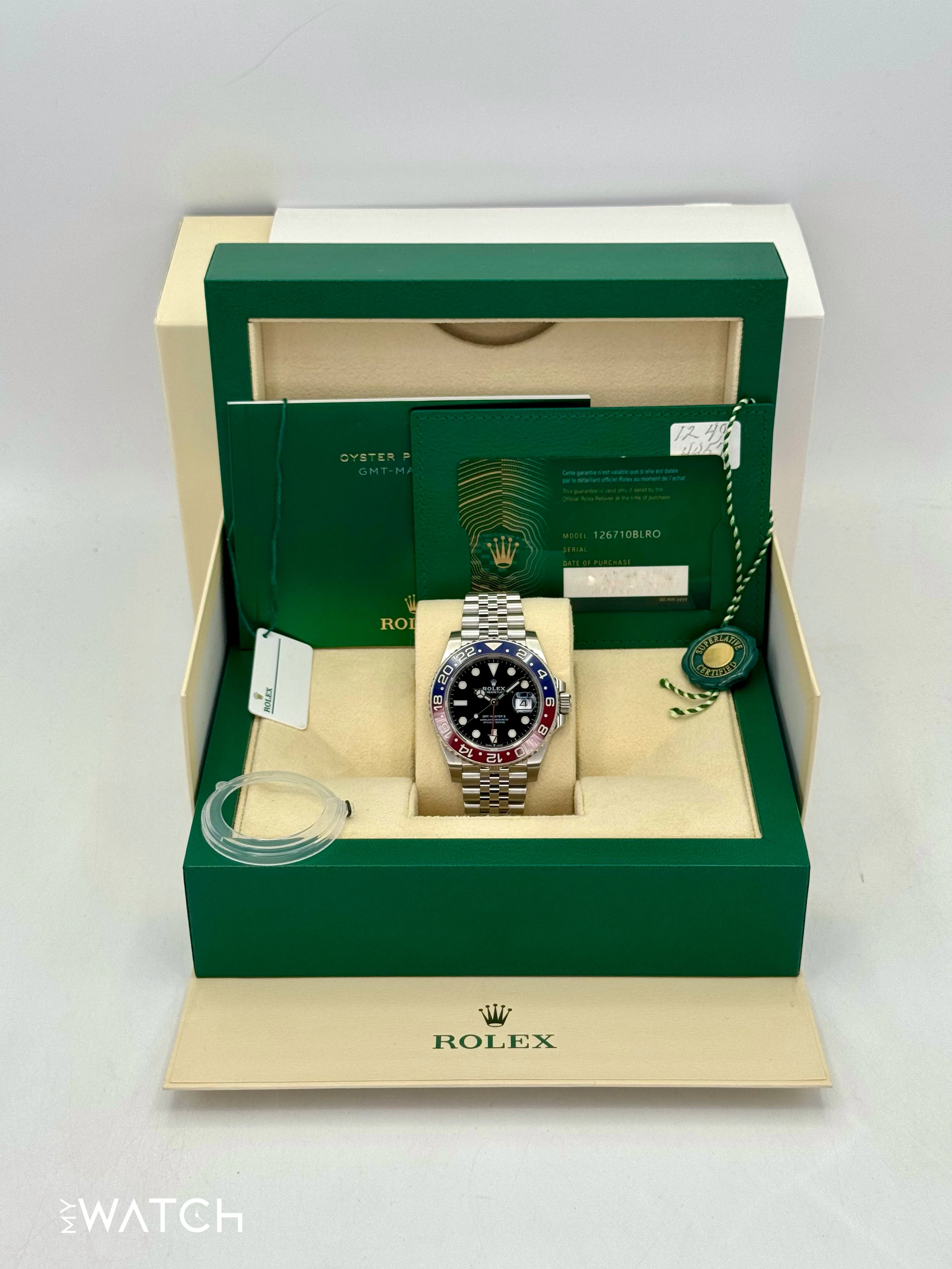 2021 Rolex GMT-Master II "Pepsi" 40mm 126710BLRO Jubilee - Image 9