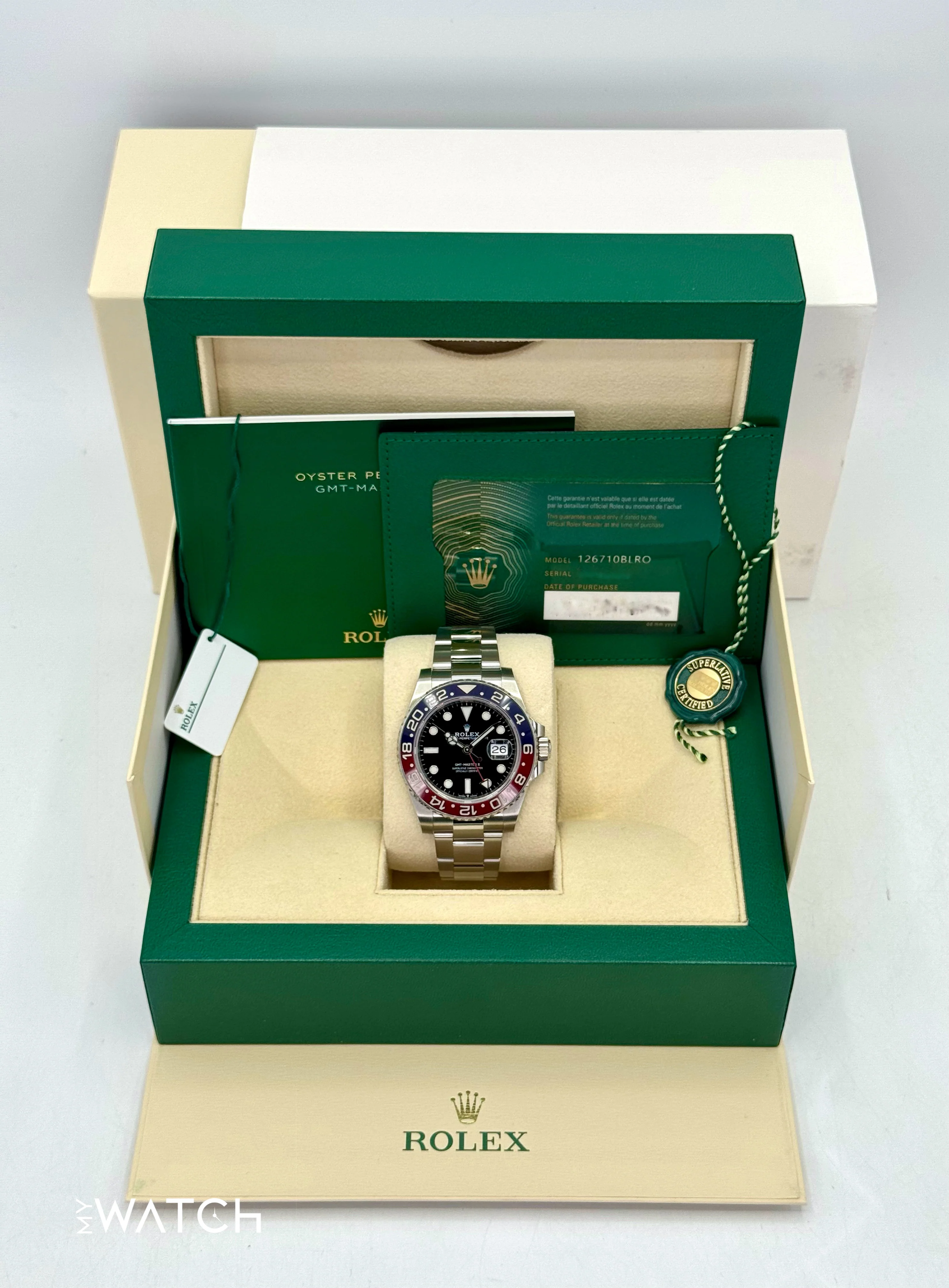 2021 Rolex GMT-Master II "Pepsi" 40mm 126710BLRO Oyster - Image 9
