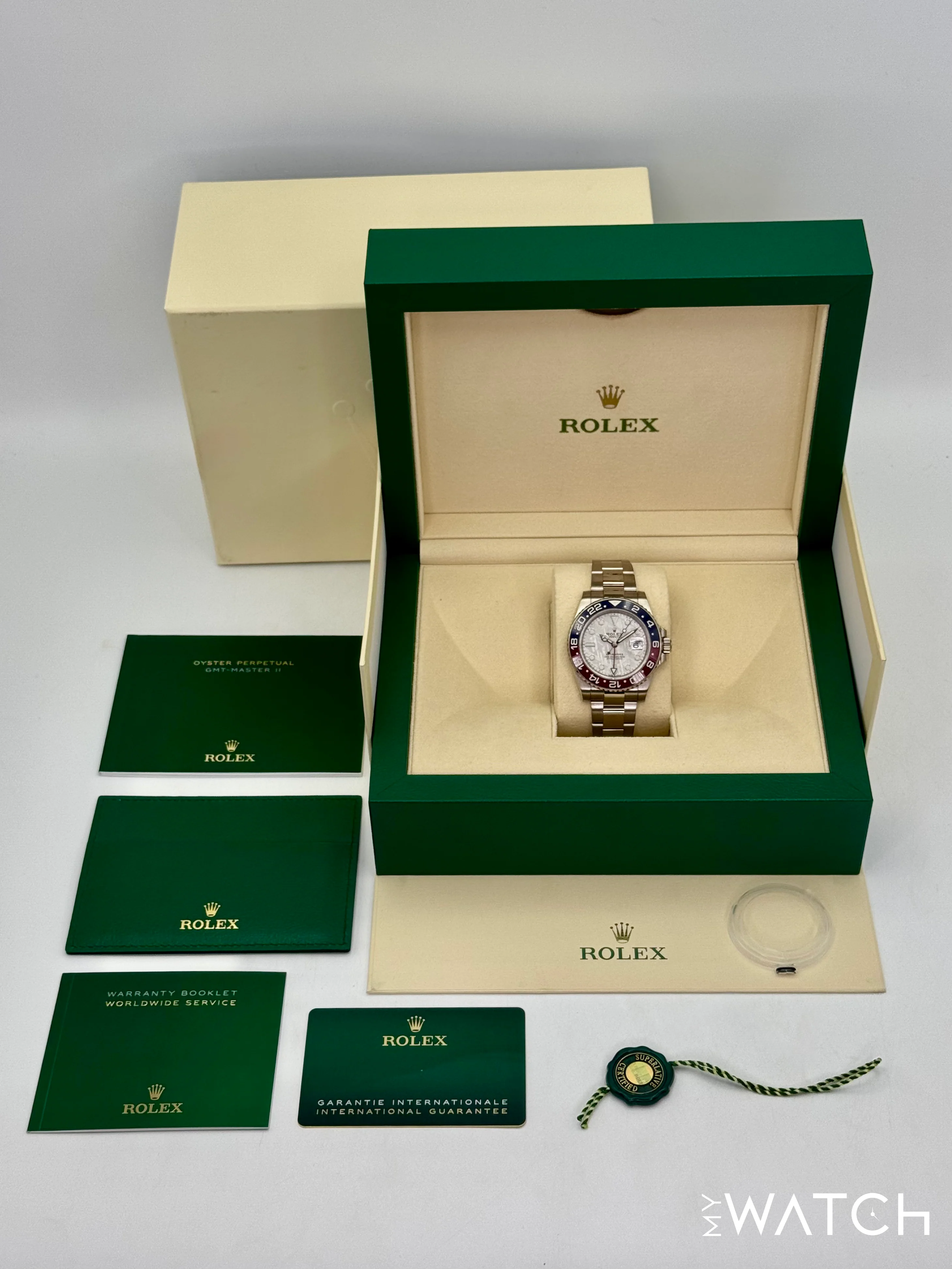 2021 Rolex GMT-Master II "Pepsi" 40mm 126719BLRO Meteorite Dial - Image 10