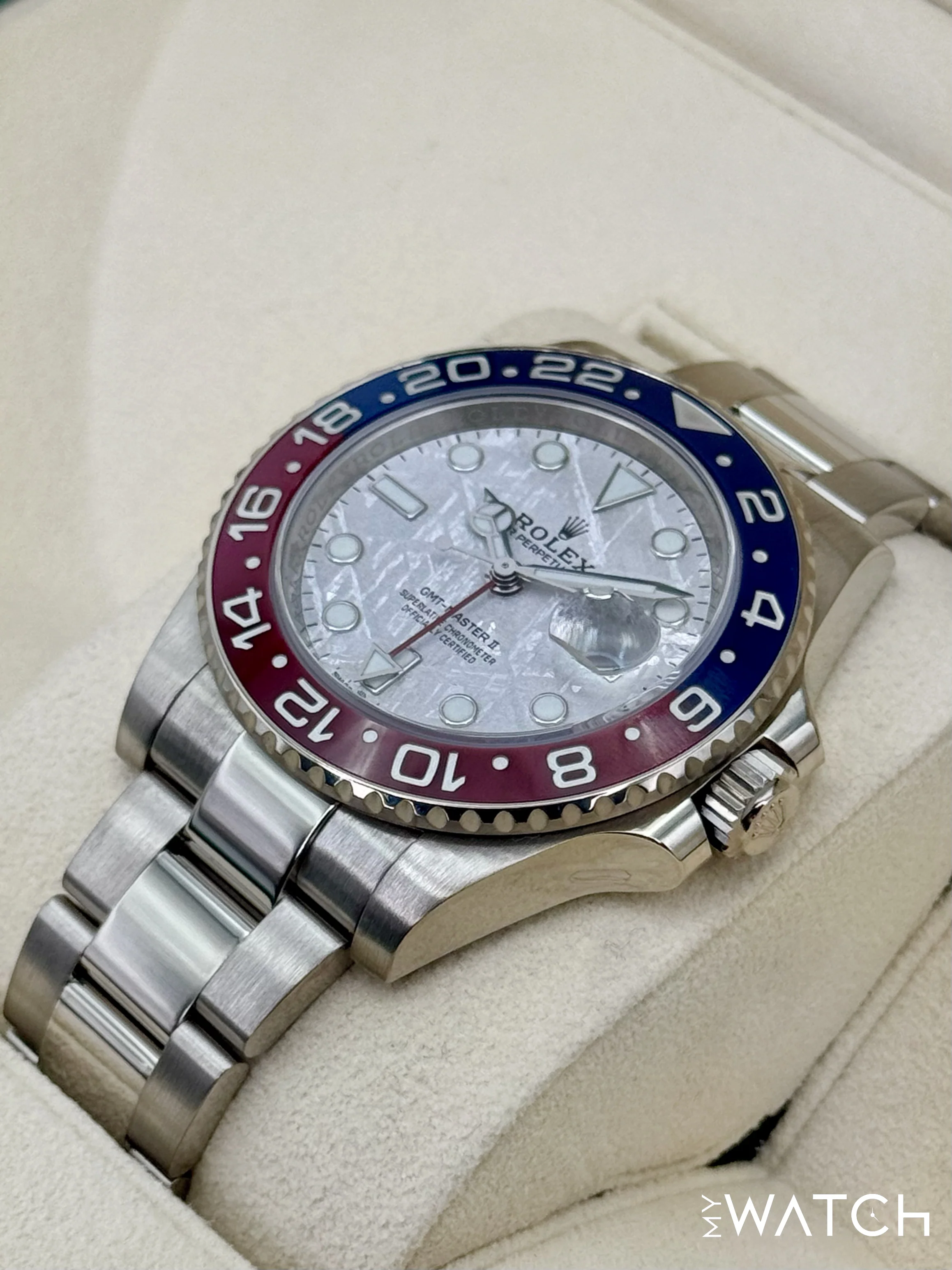 2021 Rolex GMT-Master II "Pepsi" 40mm 126719BLRO Meteorite Dial - Image 5