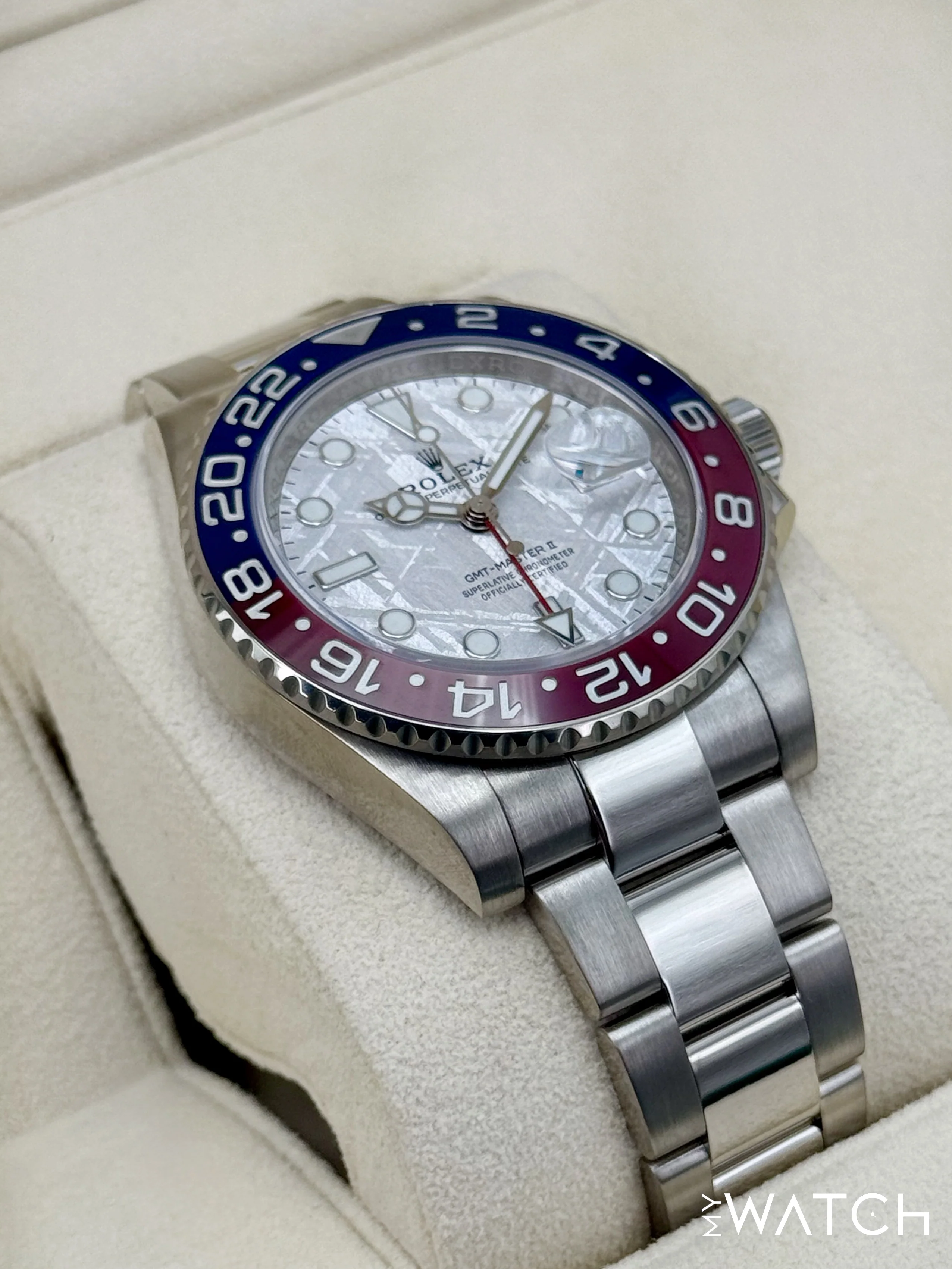 2021 Rolex GMT-Master II "Pepsi" 40mm 126719BLRO Meteorite Dial - Image 6