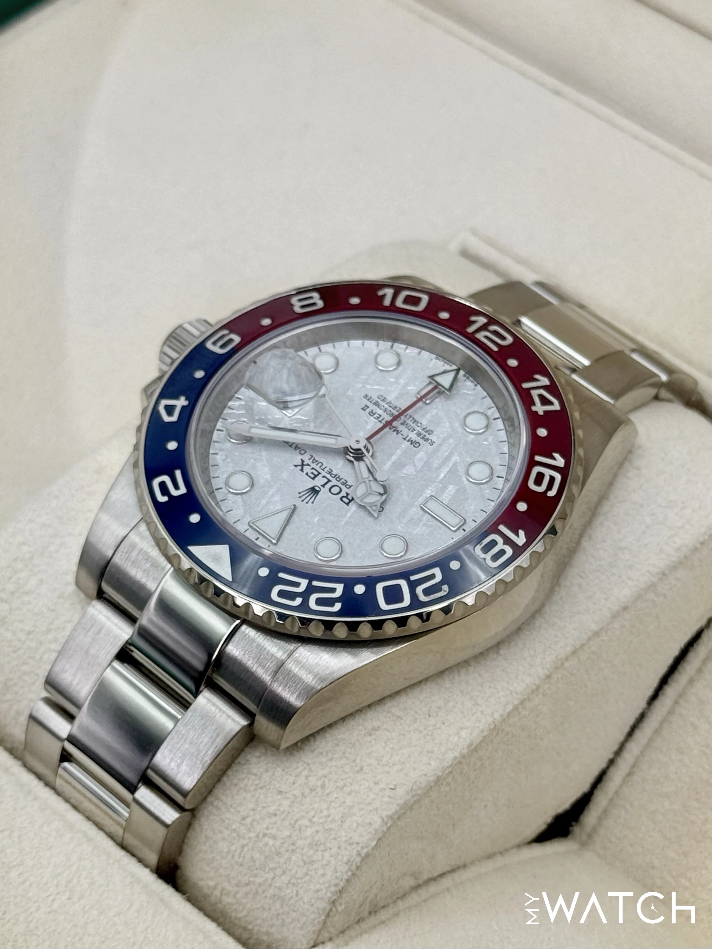 2021 Rolex GMT-Master II "Pepsi" 40mm 126719BLRO Meteorite Dial - Image 7