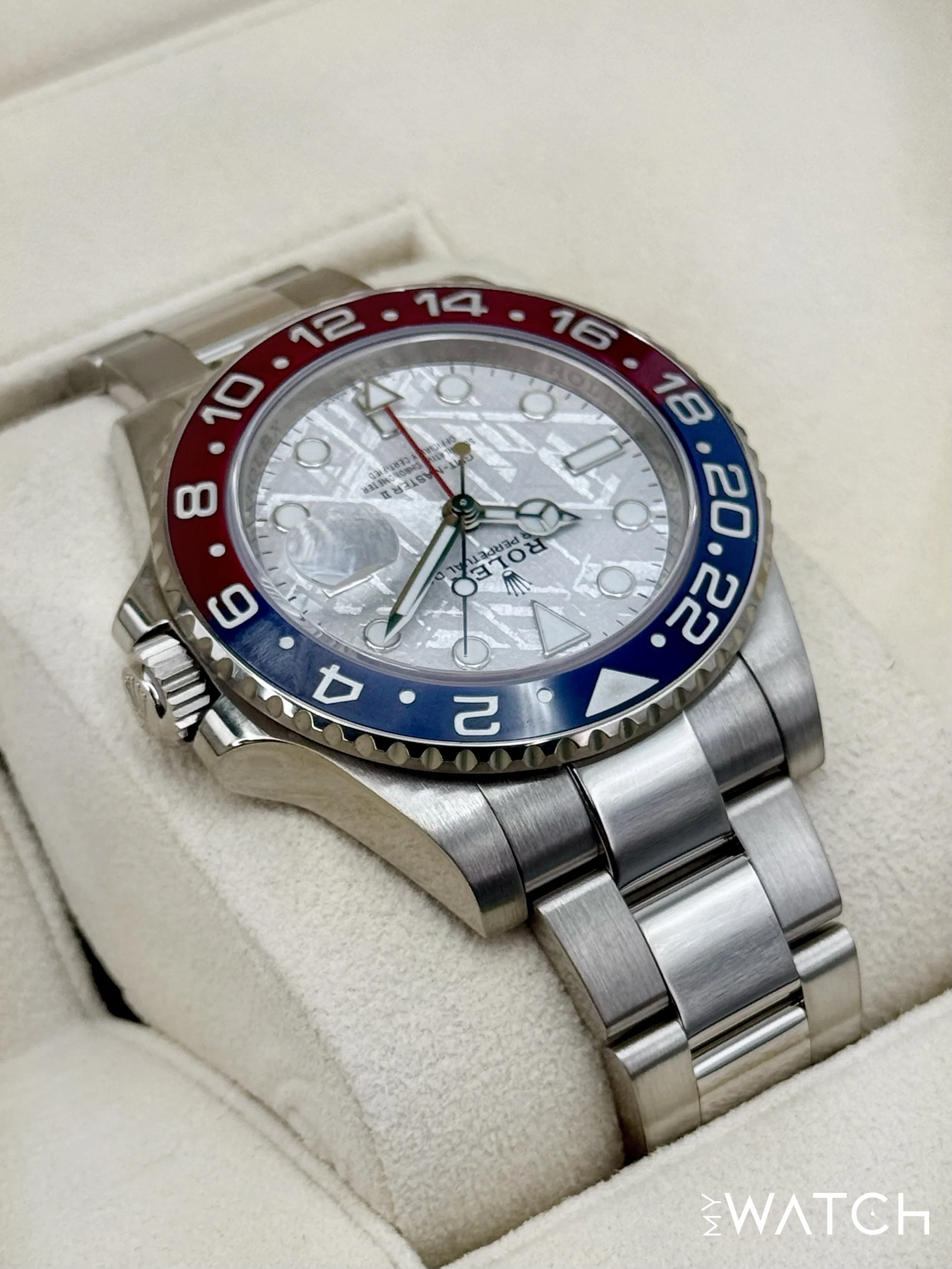 2021 Rolex GMT-Master II "Pepsi" 40mm 126719BLRO Meteorite Dial - Image 8