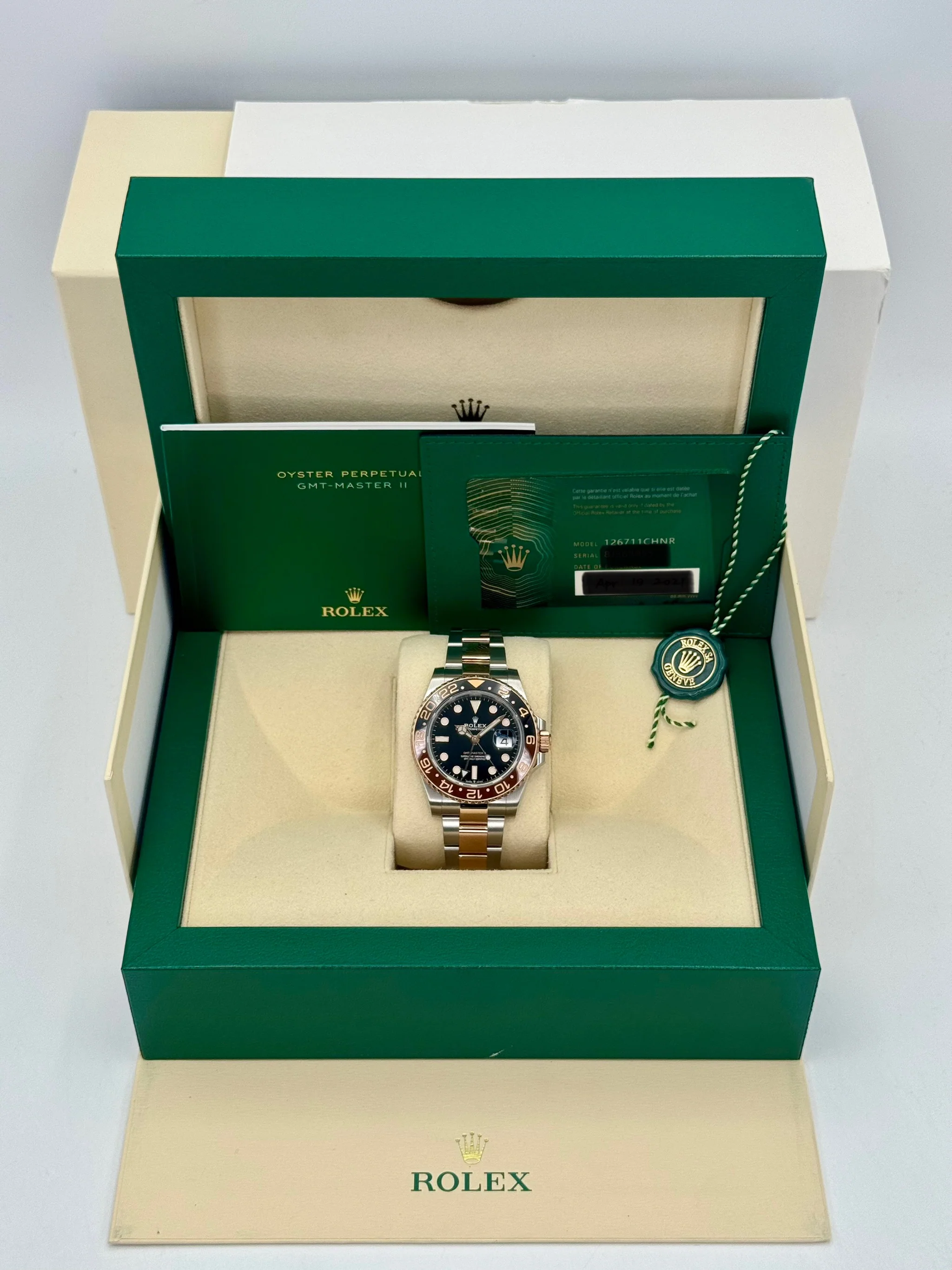 2021 Rolex GMT-Master II  "Rootbeer" 40mm 126711CHNR Two-Tone - Image 12