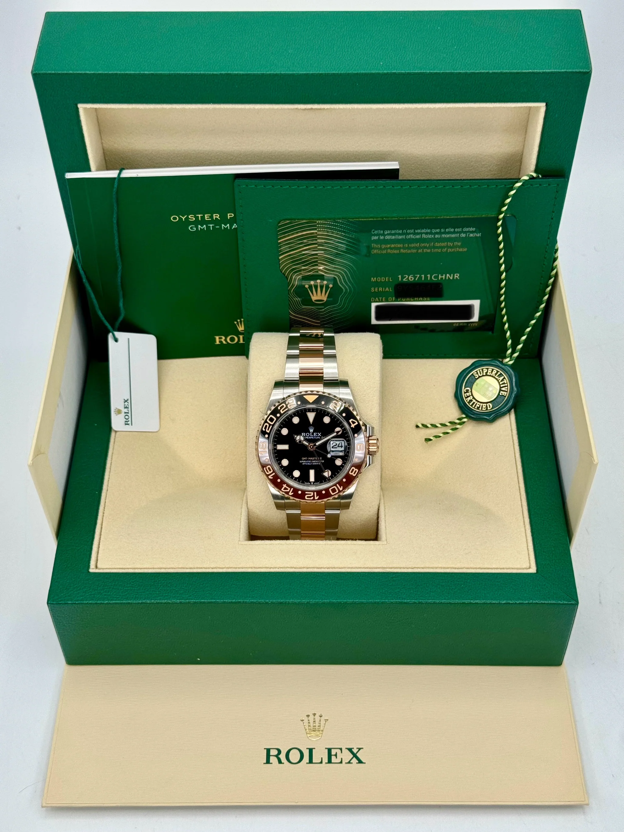 2021 Rolex GMT-Master II  "Rootbeer" 40mm 126711CHNR Two-Tone - Image 11