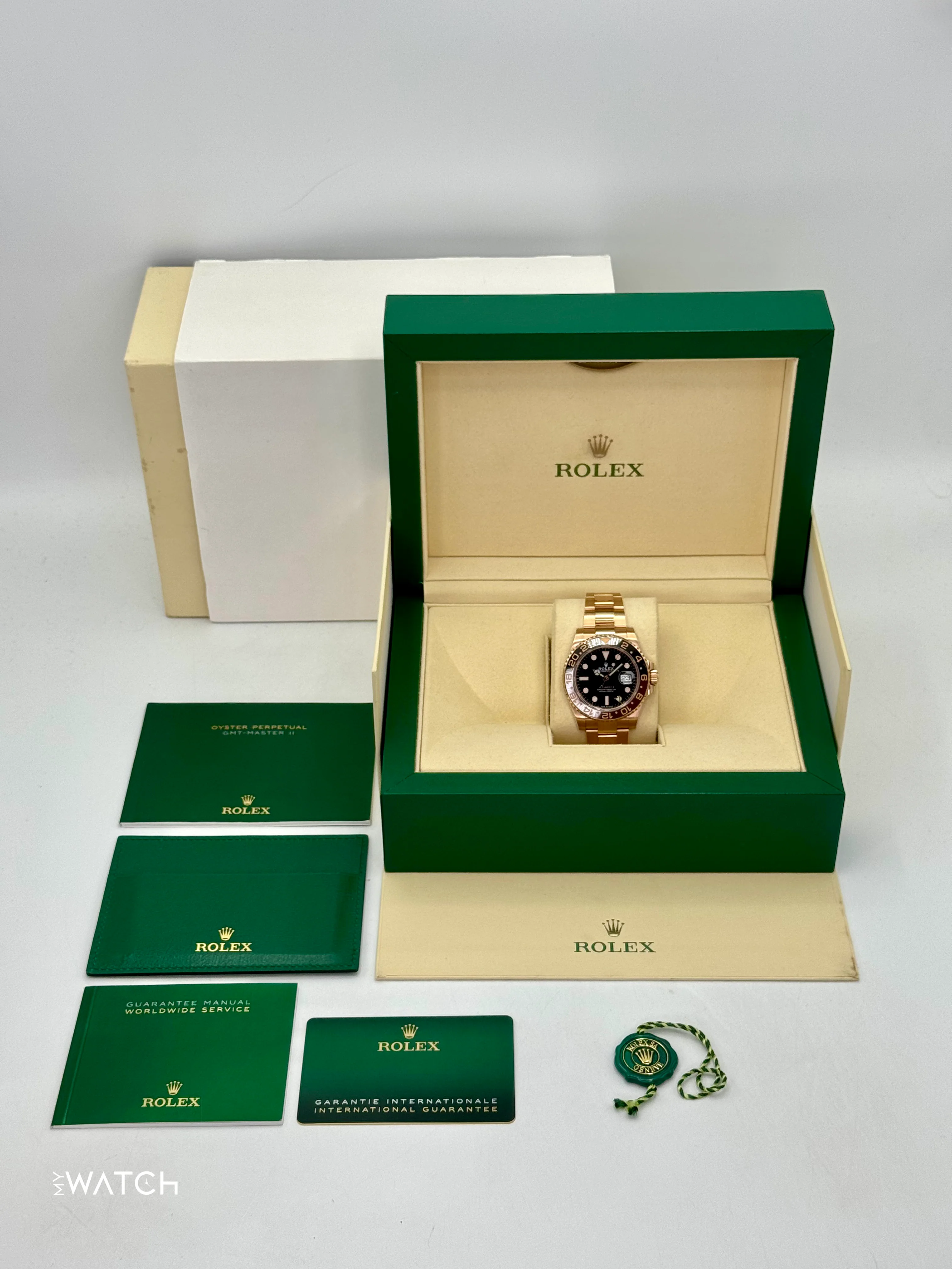 2021 Rolex GMT-Master II "Rootbeer" 40mm 126715CHNR Rose Gold - Image 10