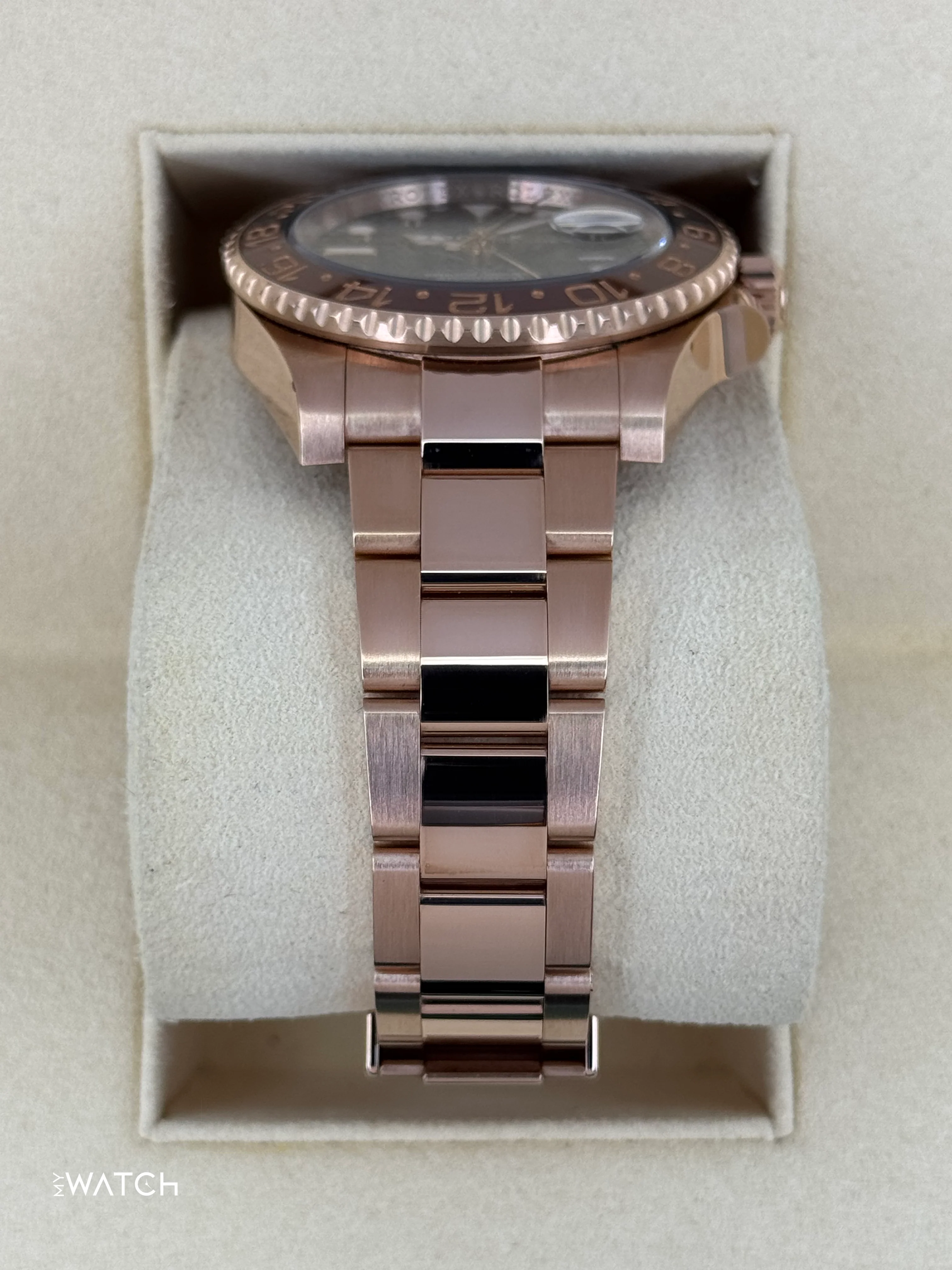 2021 Rolex GMT-Master II "Rootbeer" 40mm 126715CHNR Rose Gold - Image 3