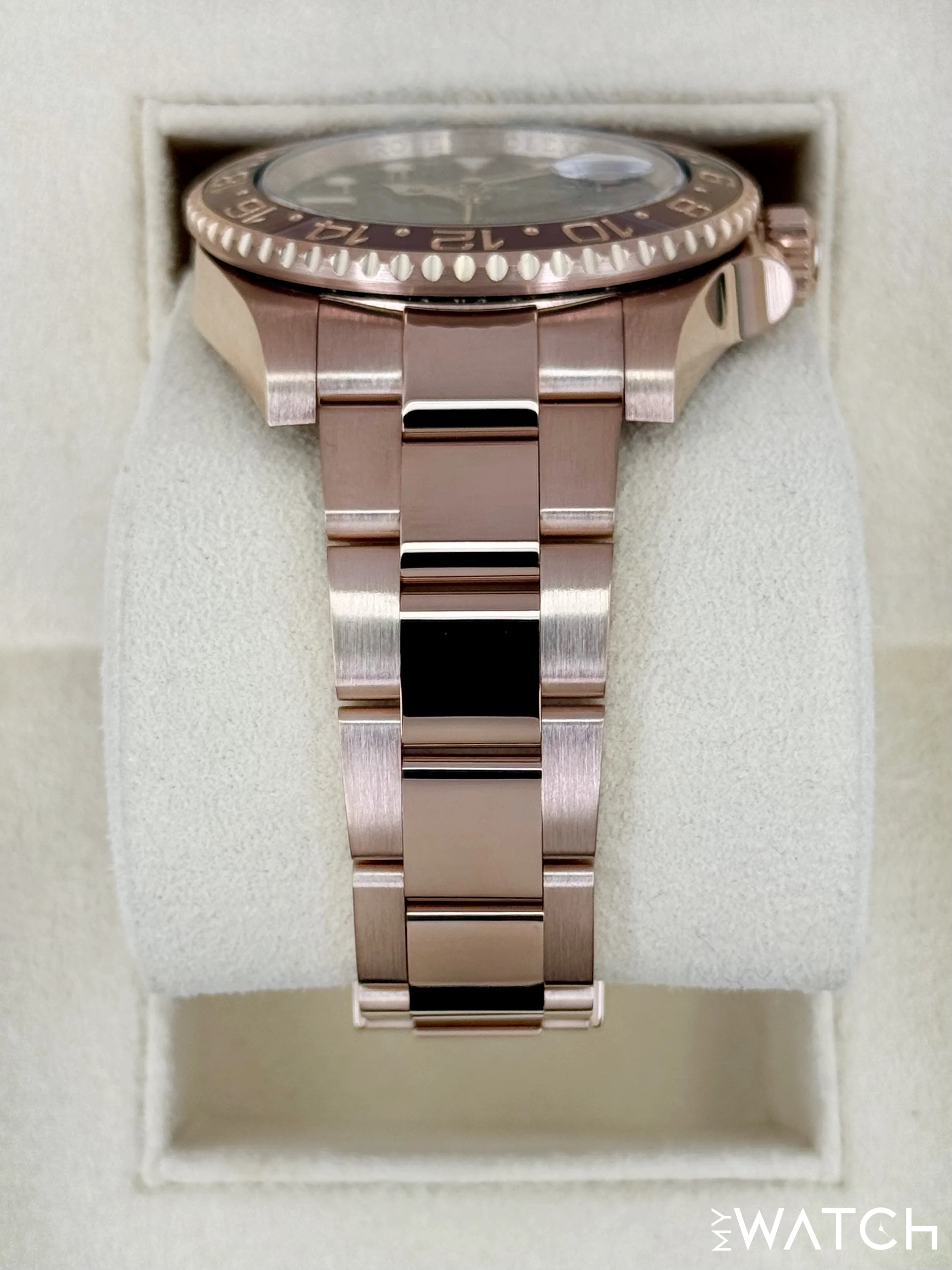 2021 Rolex GMT-Master II "Rootbeer" 40mm 126715CHNR Rose Gold - Image 3