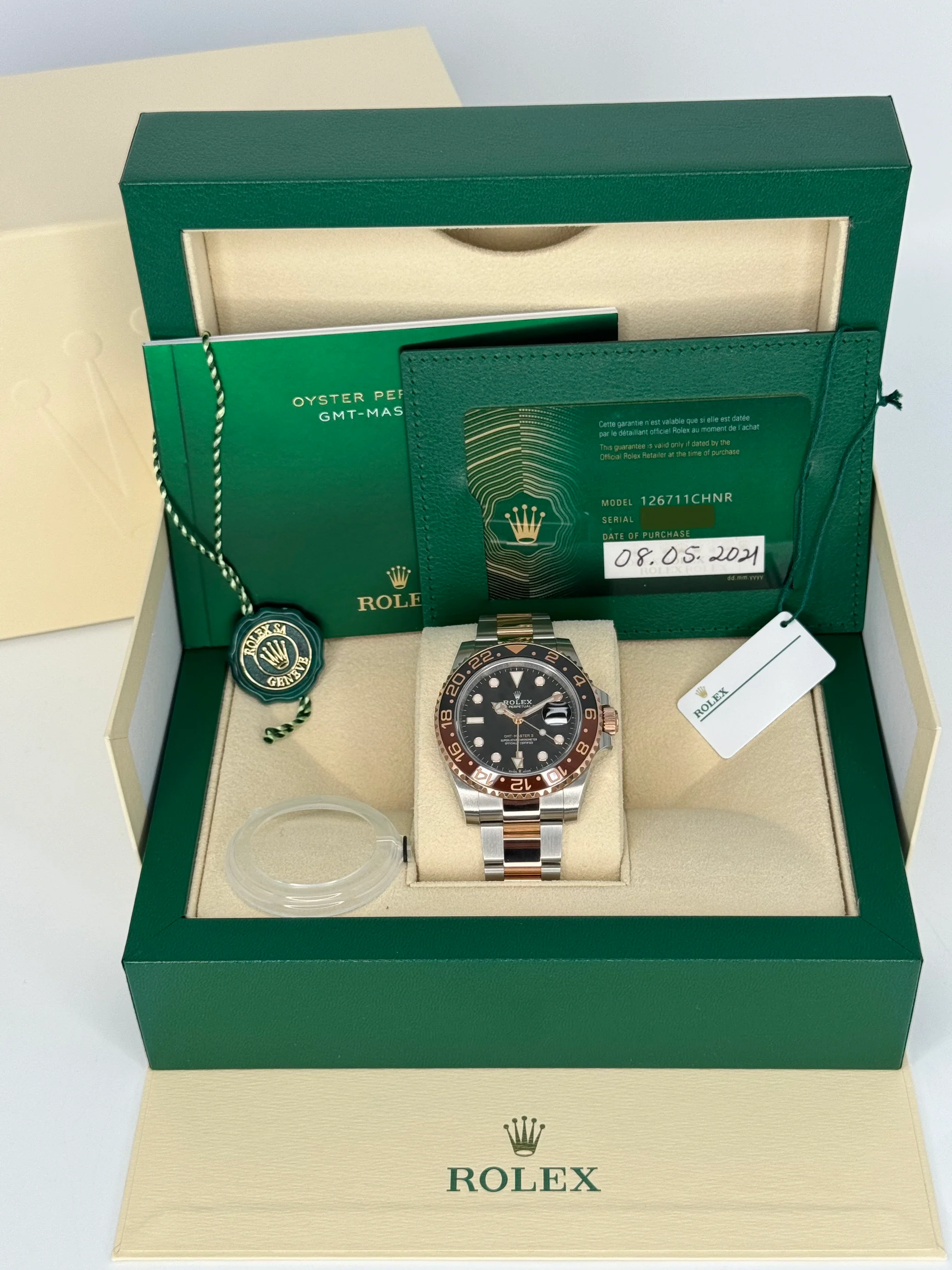 2021 Rolex GMT-Master II  "Rootbeer" 40mm 126711CHNR Two-Tone - Image 12