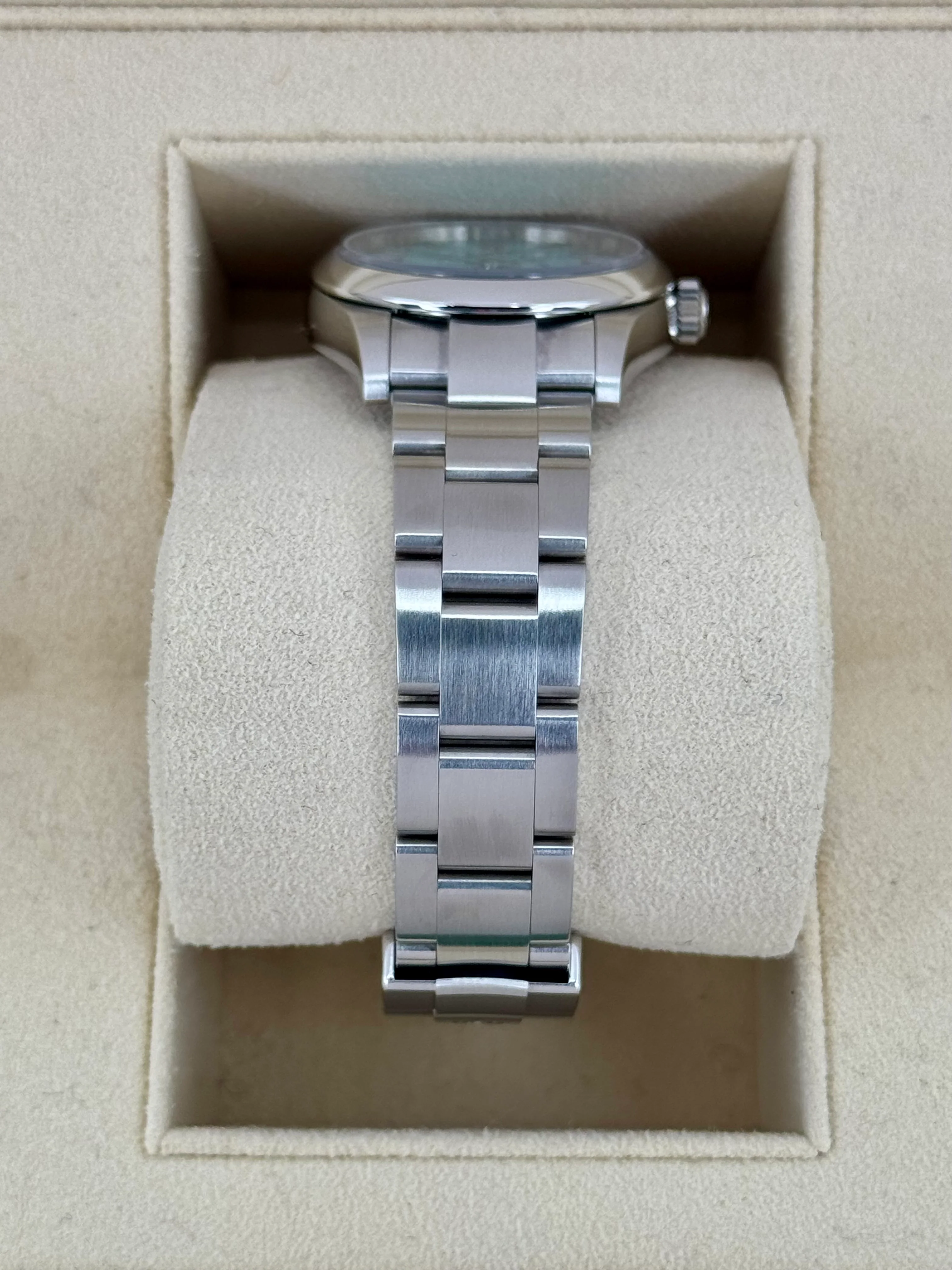 2021 Rolex Oyster Perpetual 31mm 277200 Turquoise Tiffany Blue Dial - Image 3