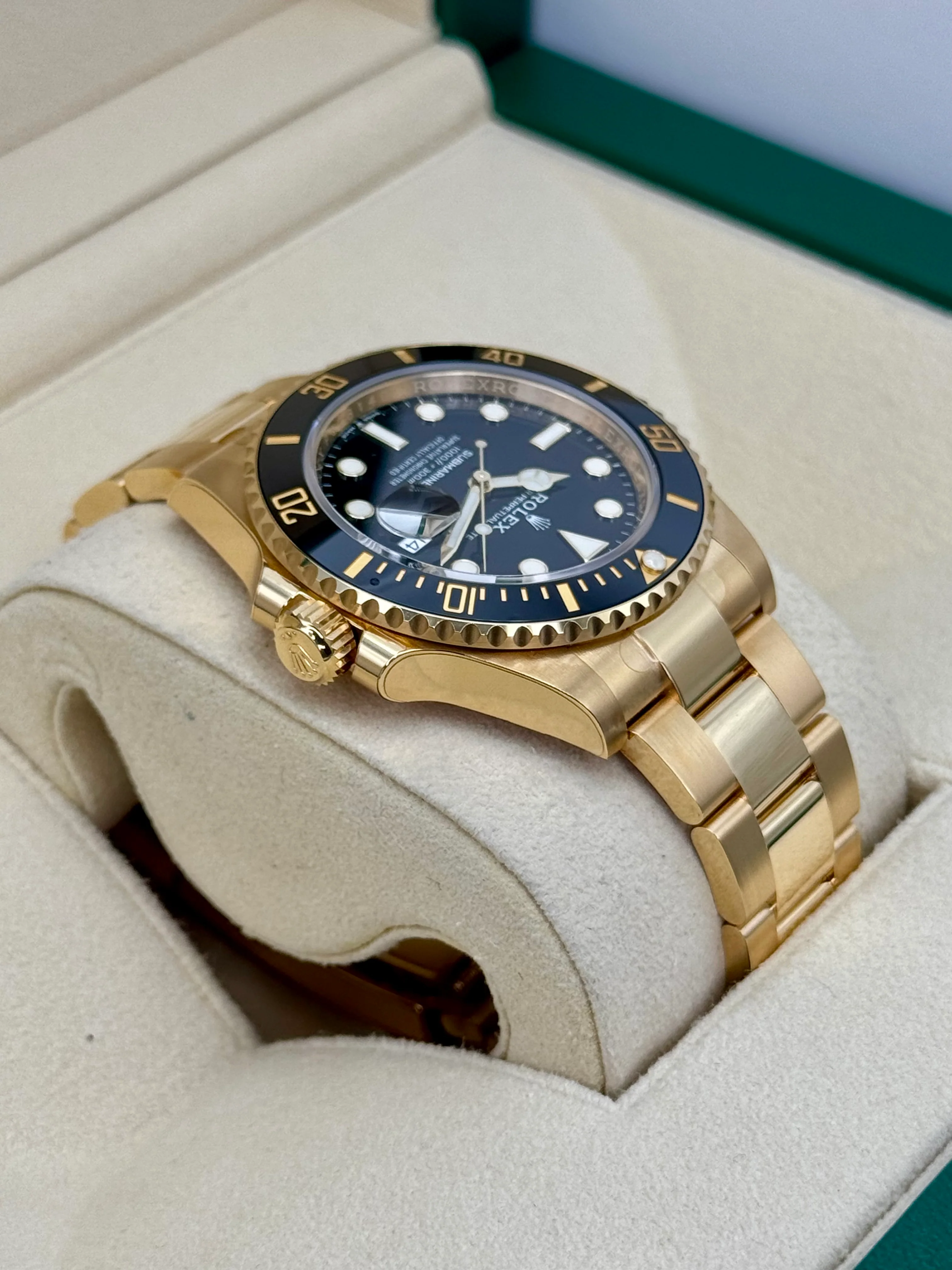 2021 Rolex Submariner 41mm 126618LN Yellow Gold Black Dial - Image 8