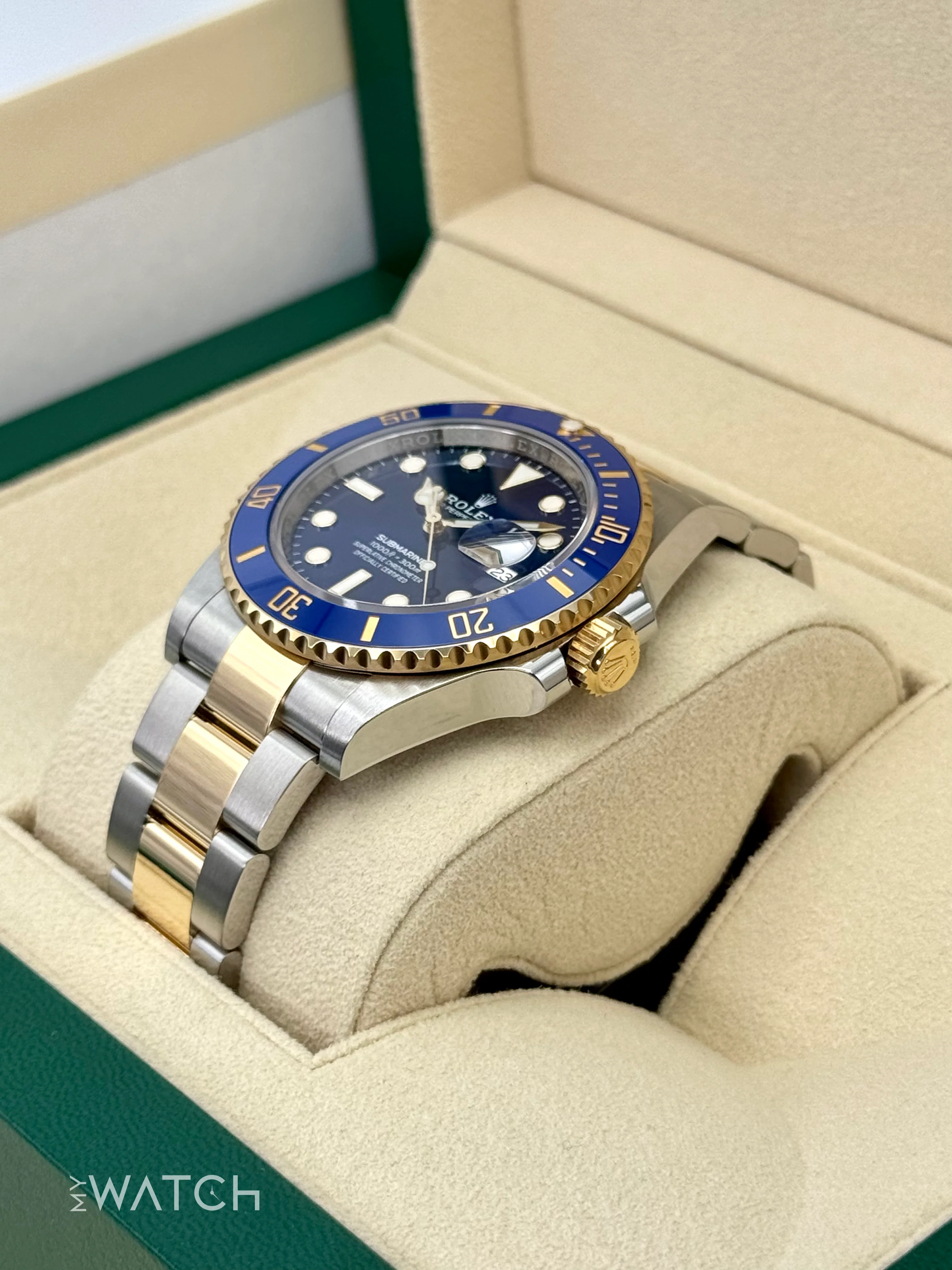 2021 Rolex Submariner "Bluesy" 41mm 126613LB Two-Tone Blue Dial - Image 5