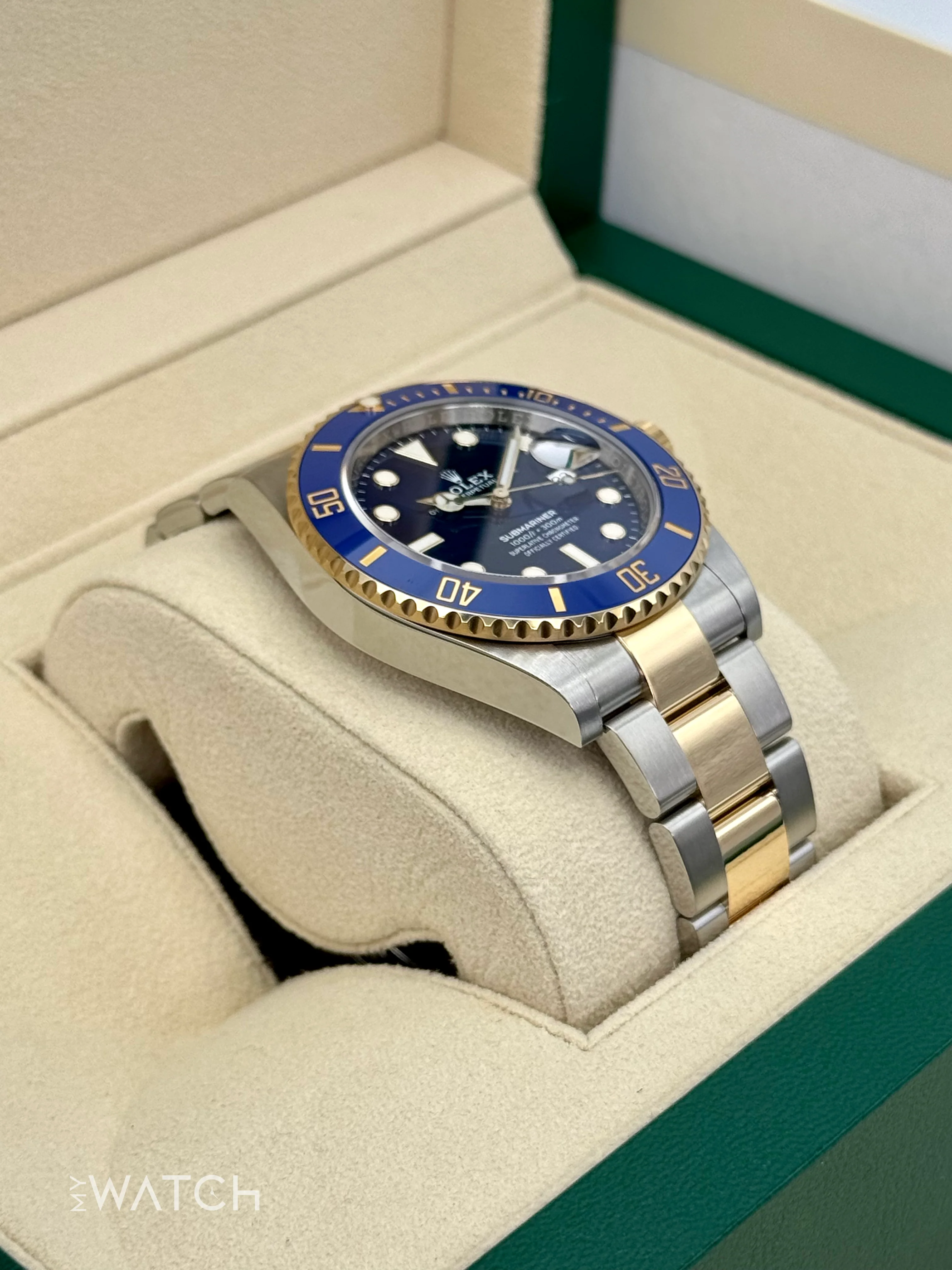 2021 Rolex Submariner "Bluesy" 41mm 126613LB Two-Tone Blue Dial - Image 6