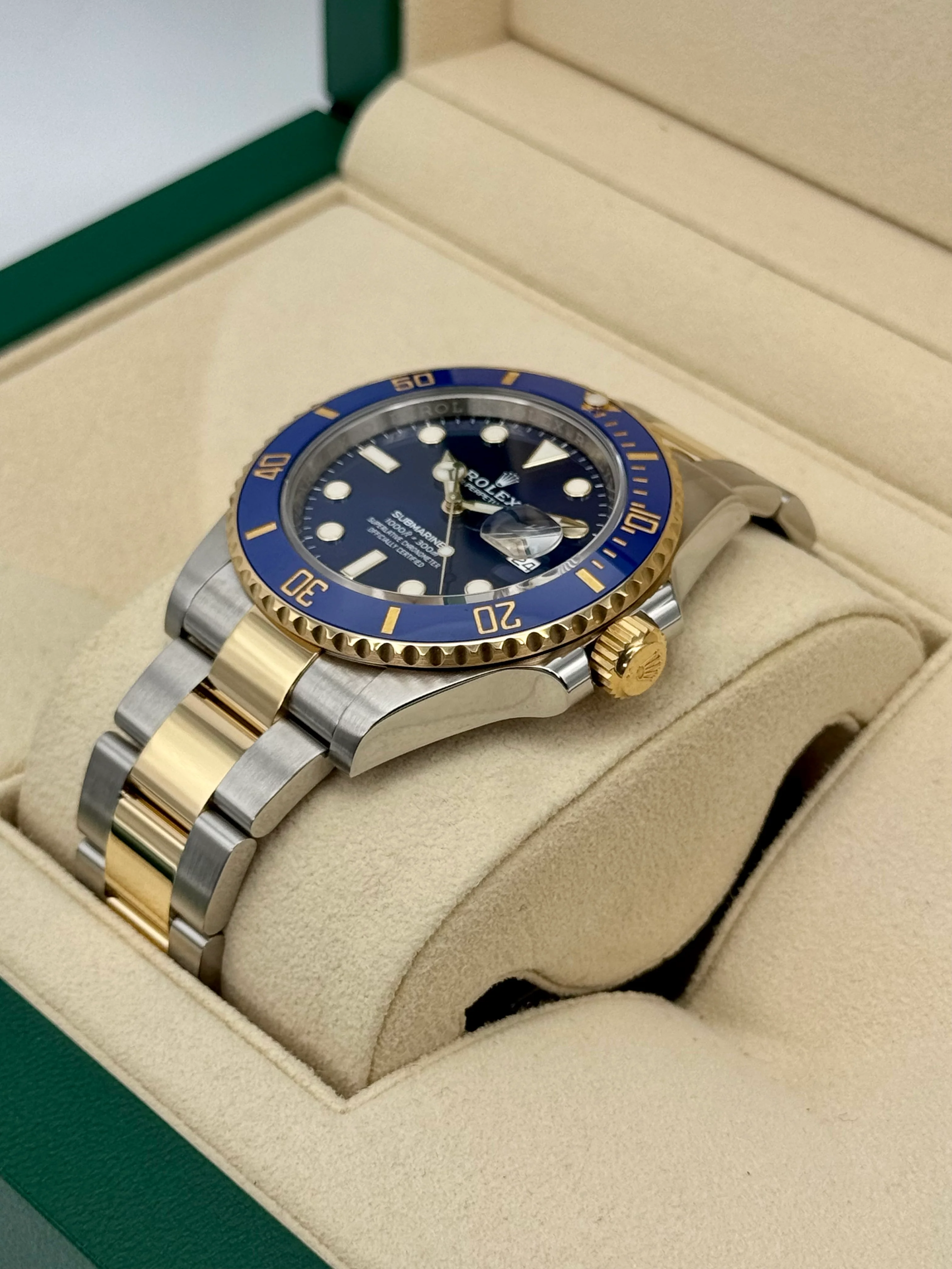 2021 Rolex Submariner "Bluesy" 41mm 126613LB Two-Tone Blue Dial - Image 5