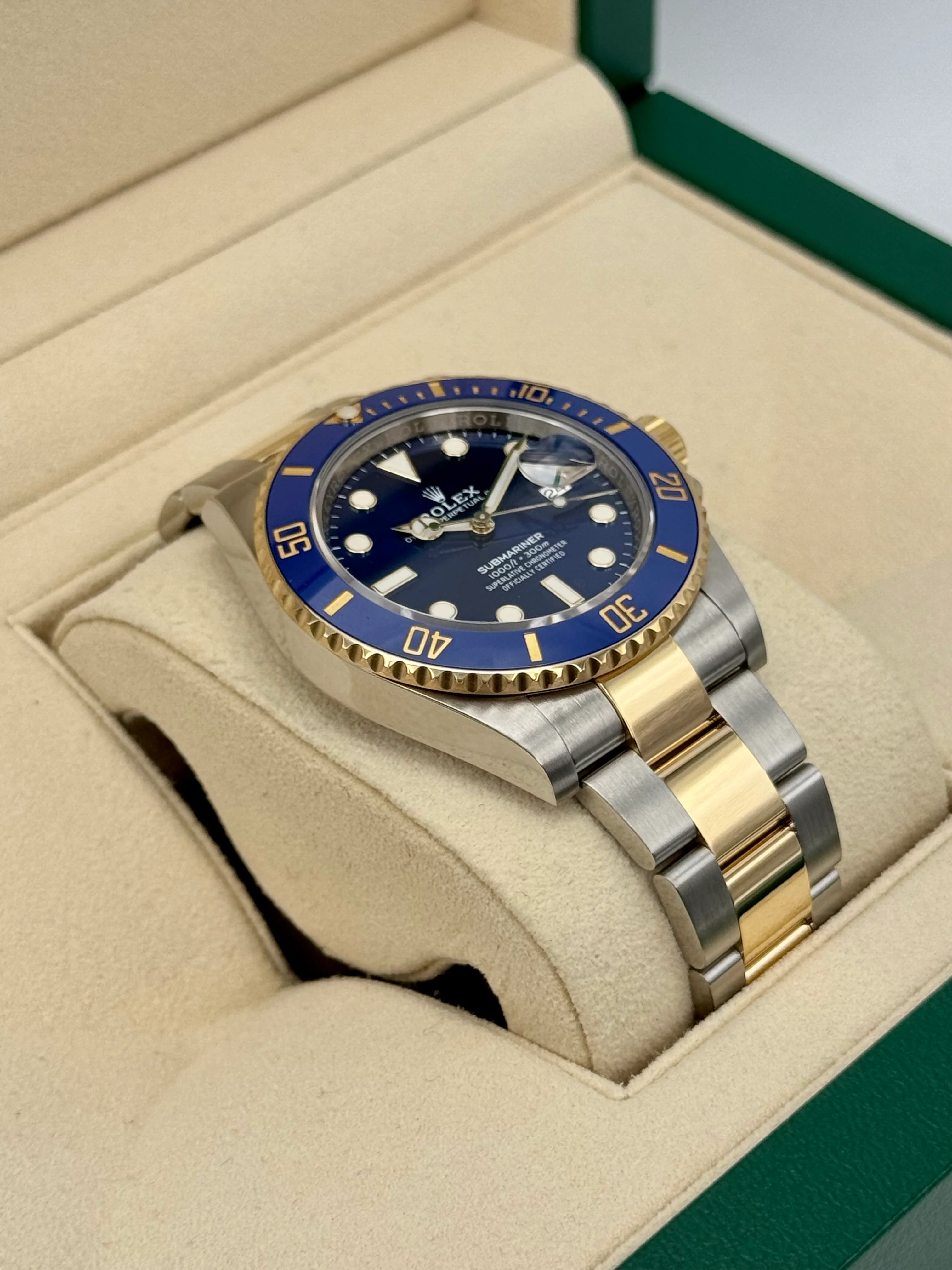 2021 Rolex Submariner "Bluesy" 41mm 126613LB Two-Tone Blue Dial - Image 6