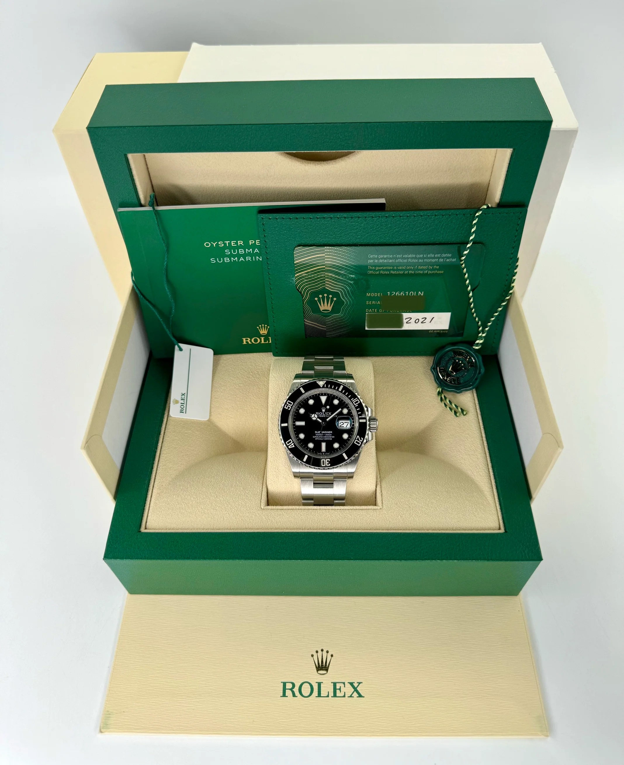 2021 Rolex Submariner 41mm 126610LN Stainless Steel Black Dial - Image 12