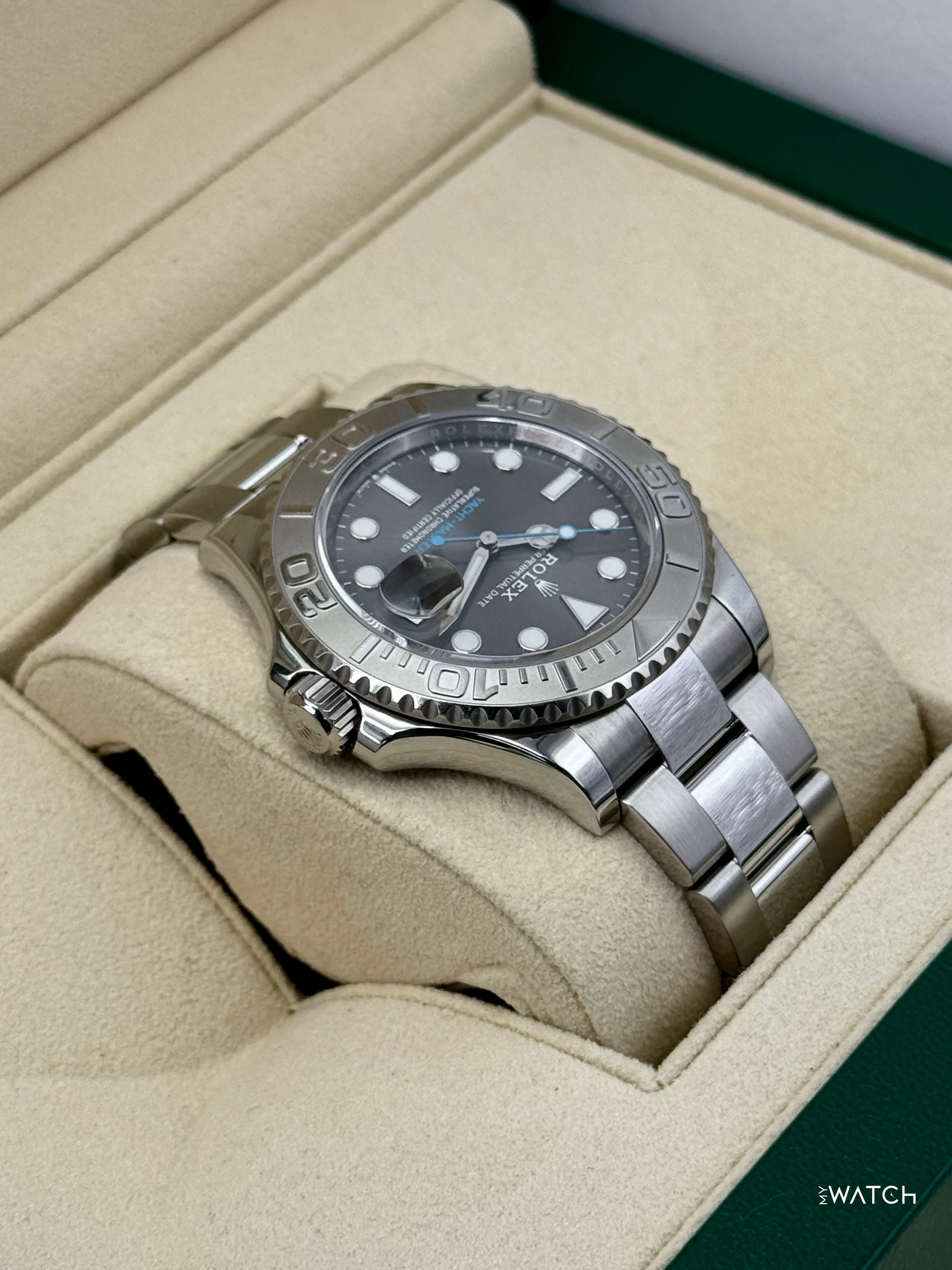 2021 Rolex Yacht-Master 40mm 126622 Stainless Steel Rhodium Dial - Image 8