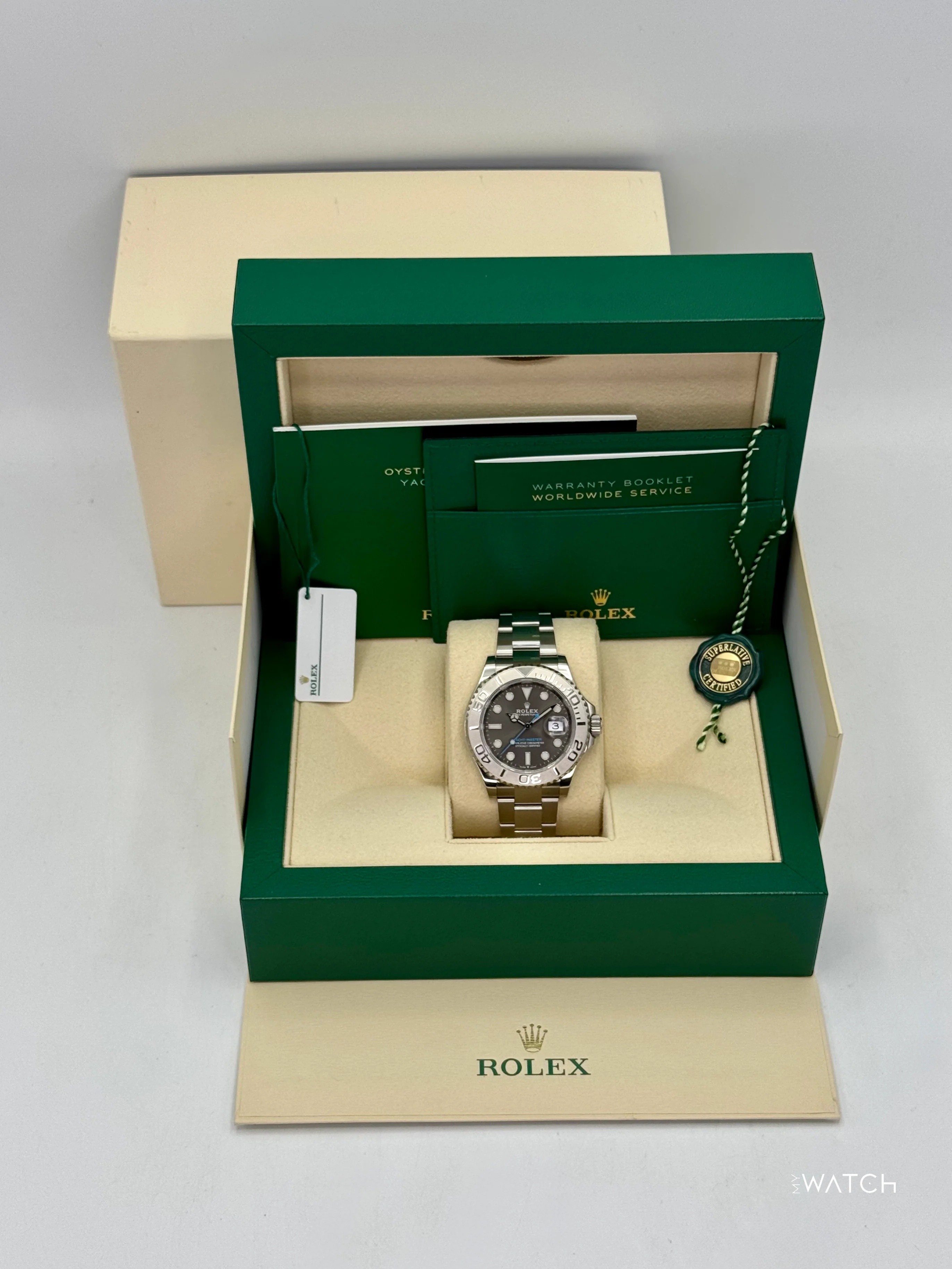 2021 Rolex Yacht-Master 40mm 126622 Stainless Steel Rhodium Dial - Image 9