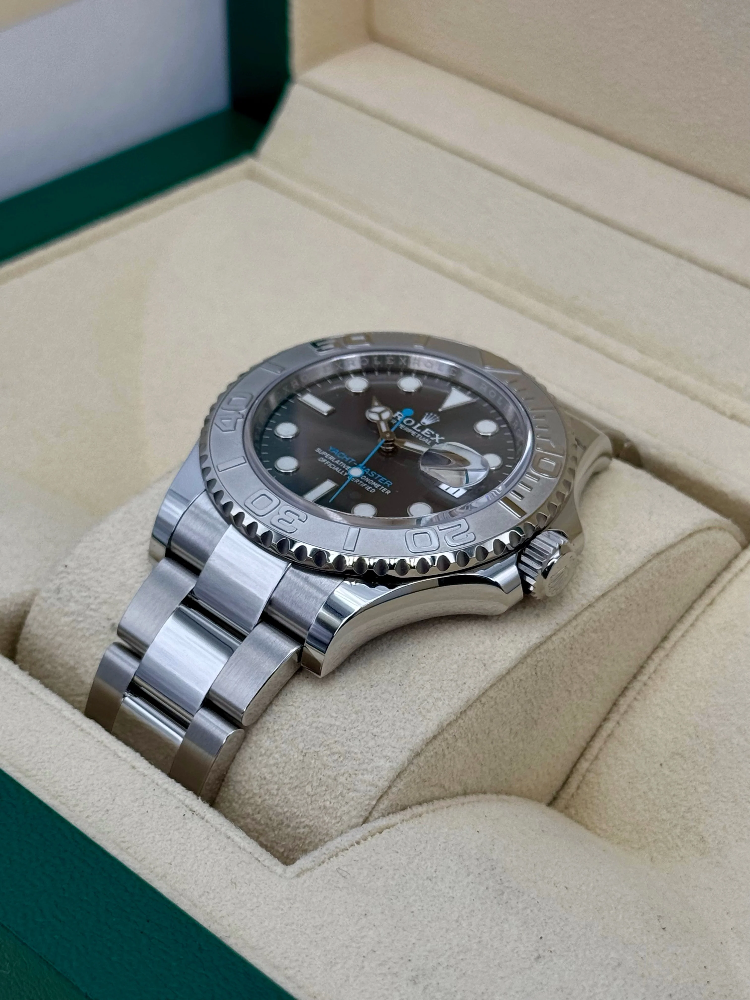 NEW 2021 Rolex Yacht-Master 40mm 126622 Stainless Steel Slate Dial - Image 5