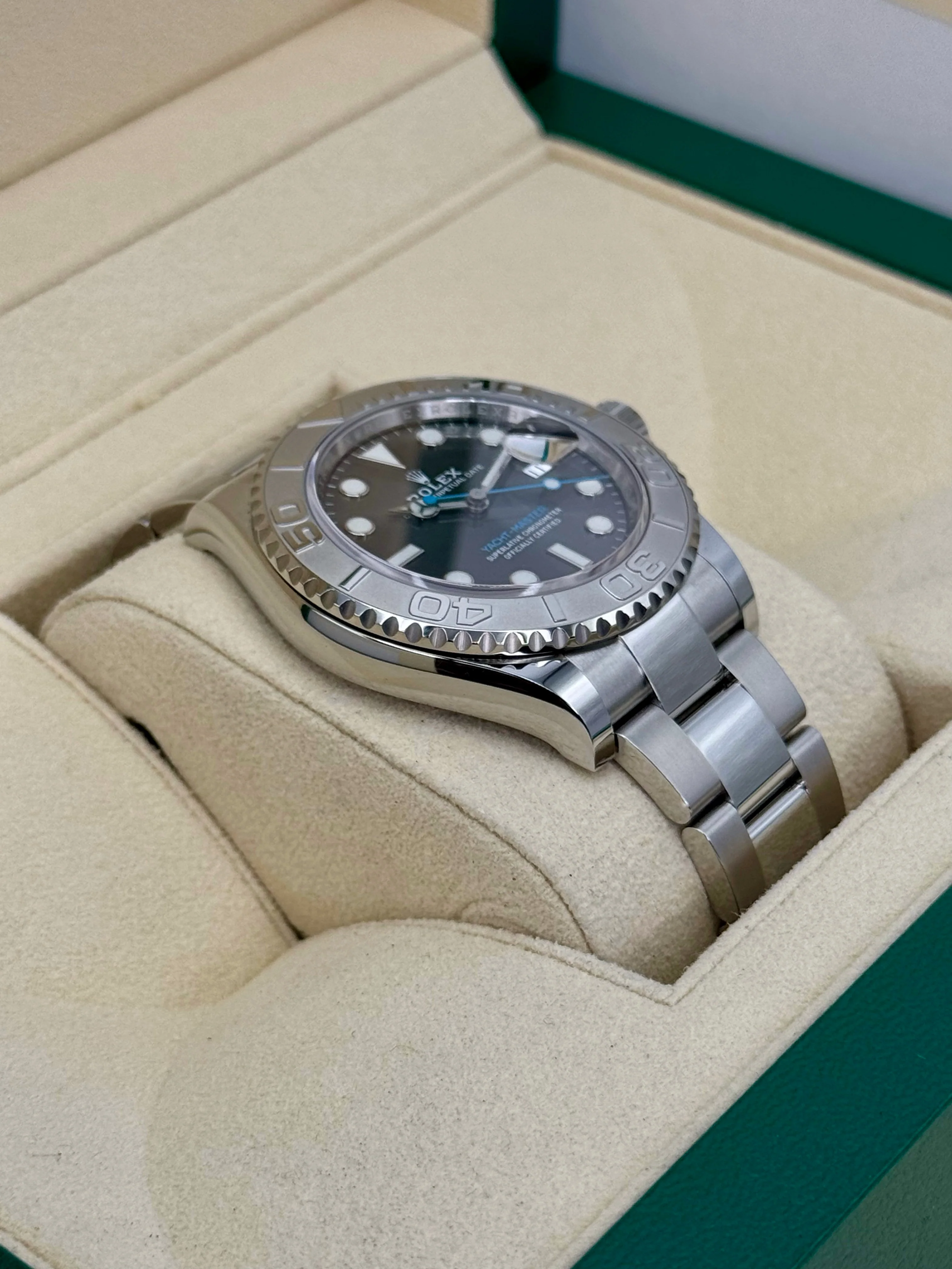 NEW 2021 Rolex Yacht-Master 40mm 126622 Stainless Steel Slate Dial - Image 6