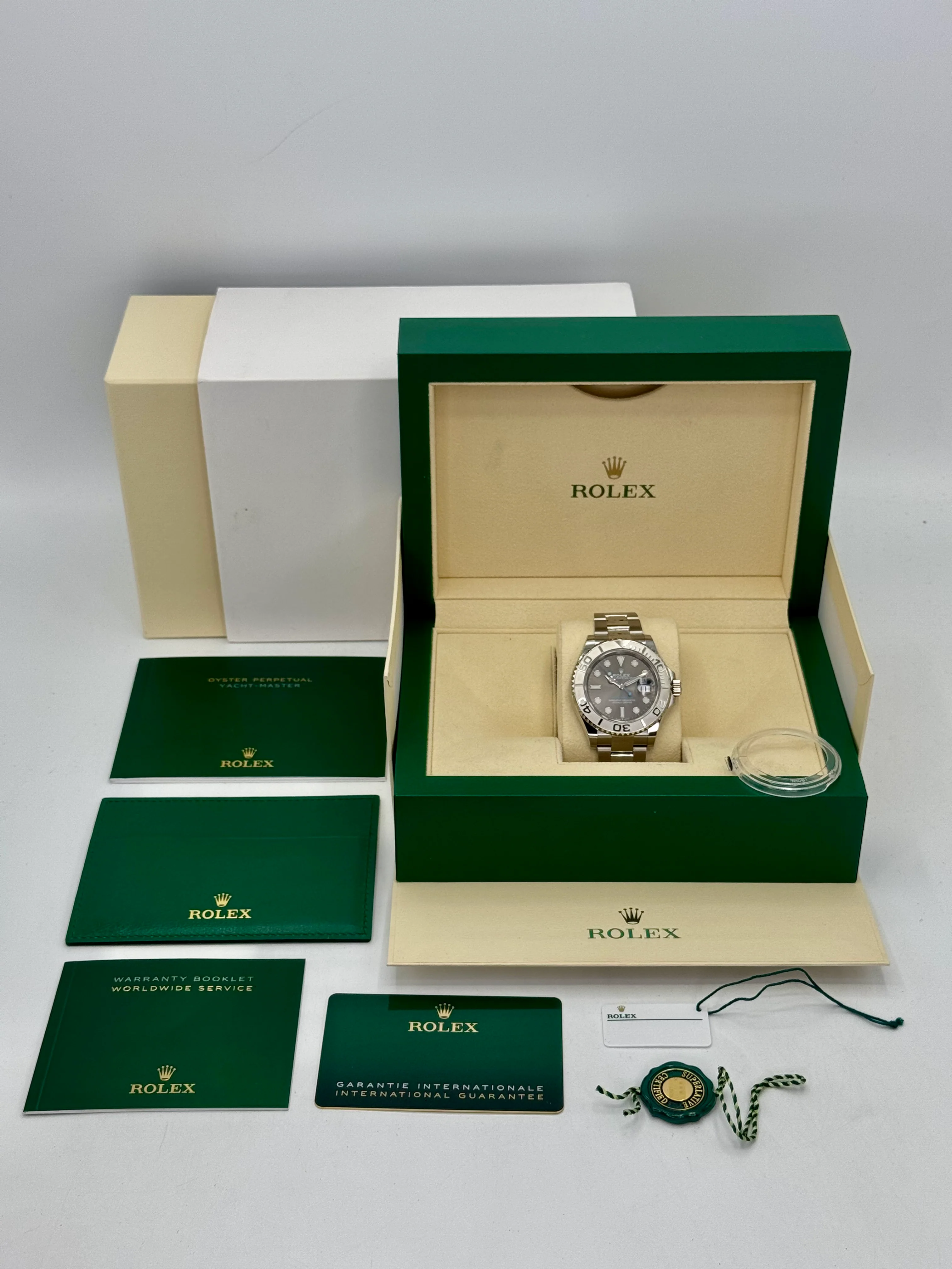NEW 2021 Rolex Yacht-Master 40mm 126622 Stainless Steel Slate Dial - Image 9