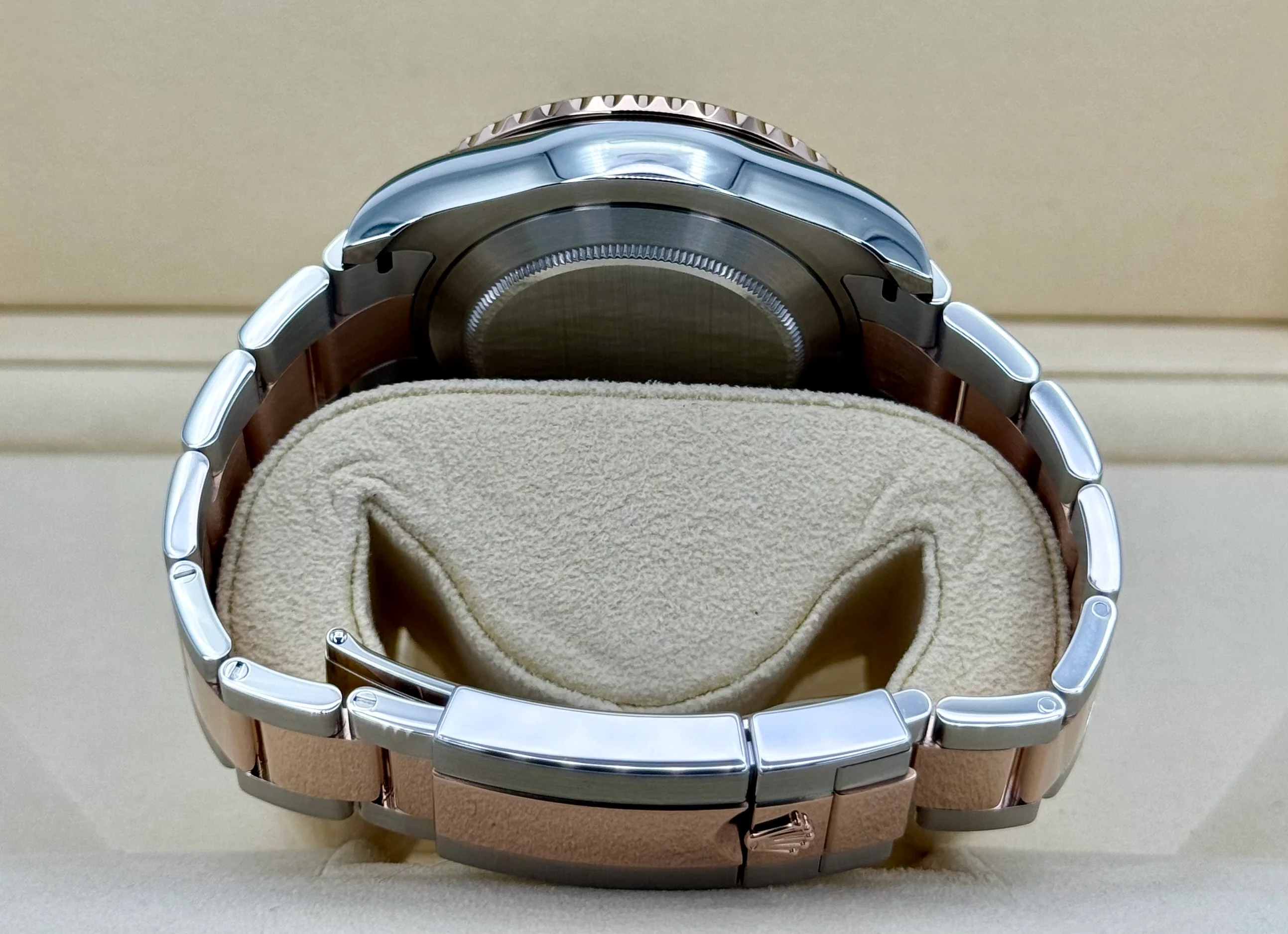 2021 Rolex Yacht-Master II 44mm 116681 Two-Tone White Dial - Image 10