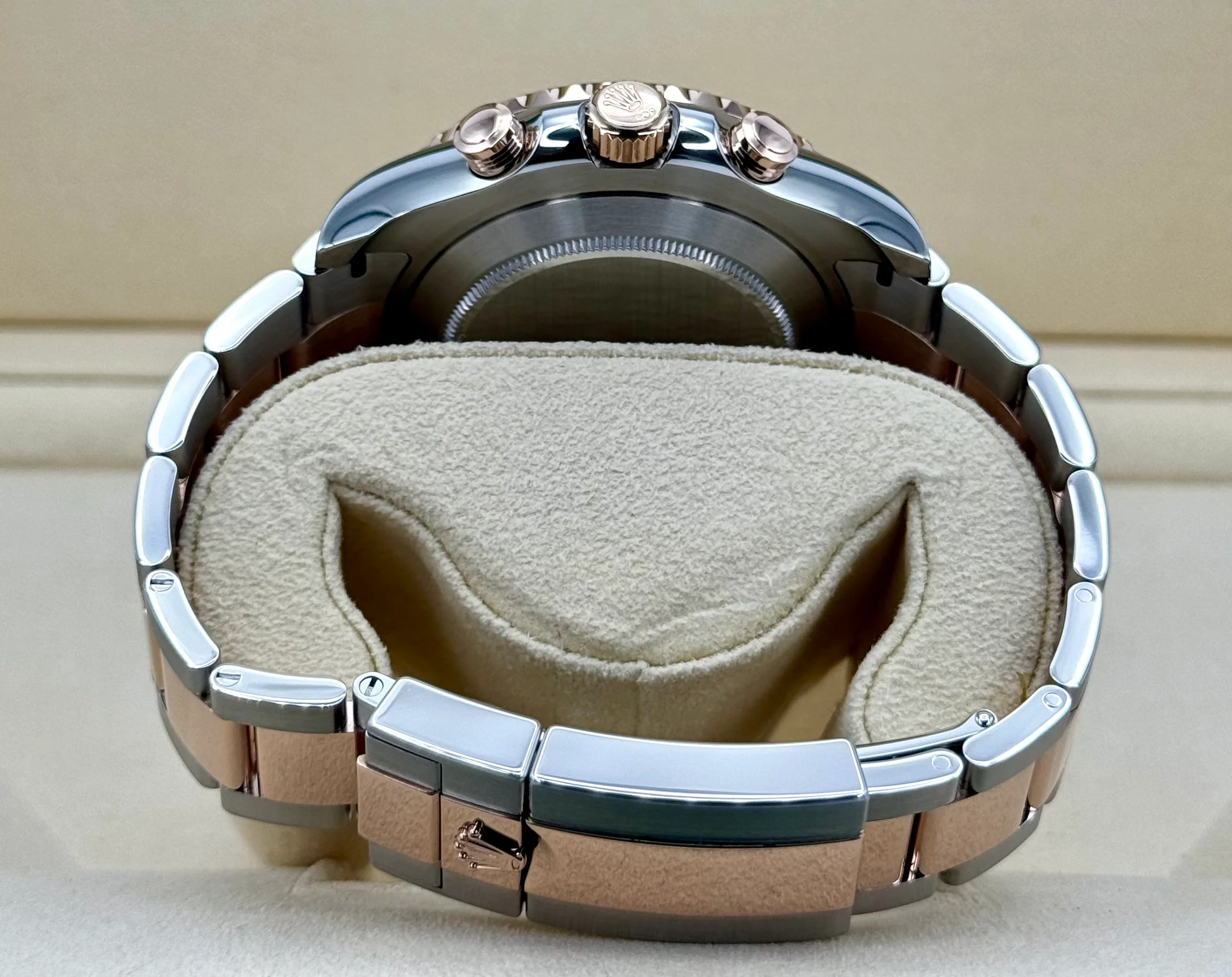 2021 Rolex Yacht-Master II 44mm 116681 Two-Tone White Dial - Image 9
