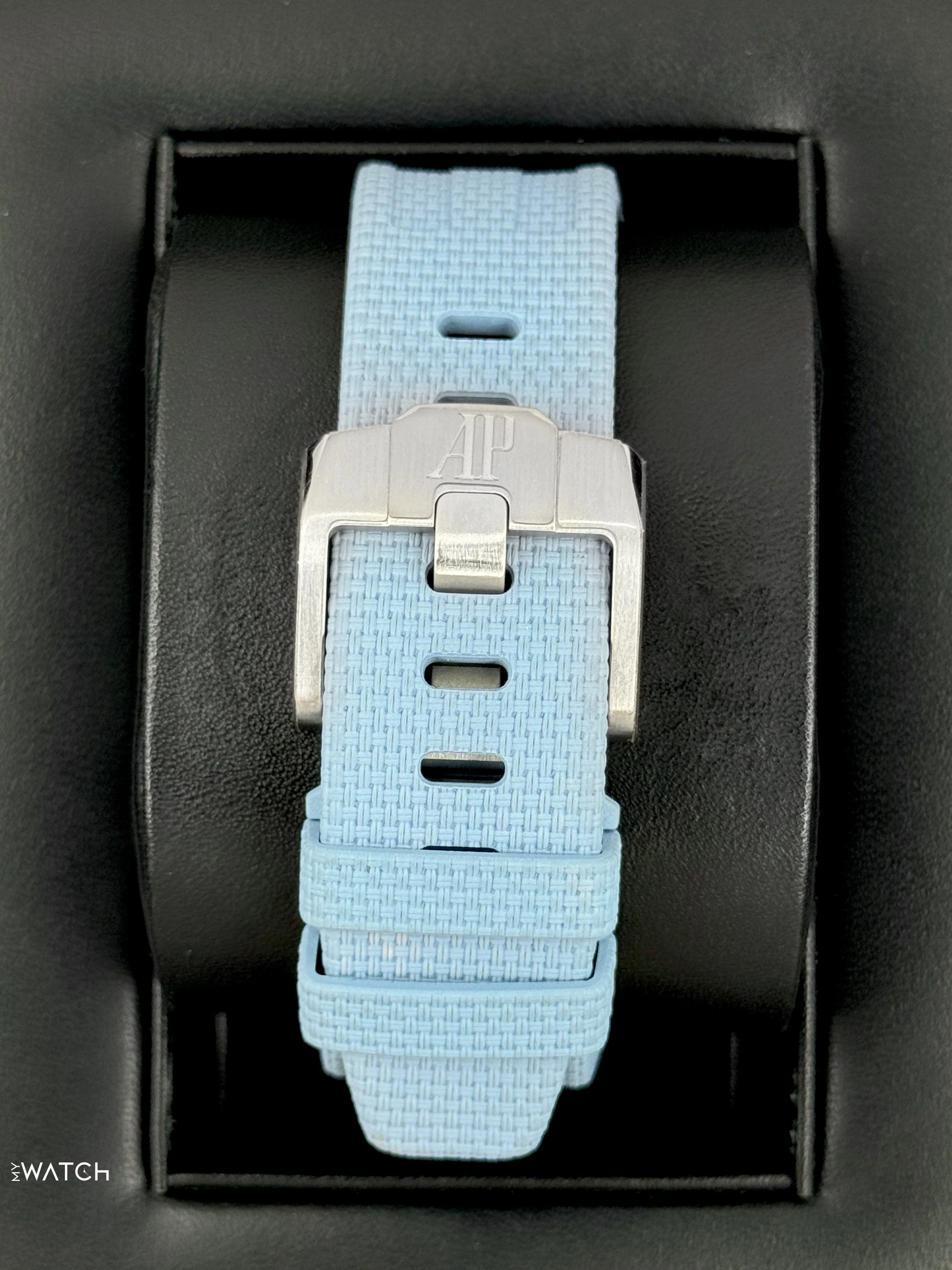 2022 Audemars Piguet Royal Oak Offshore Chrono 42mm 26238ST Blue Dial - Image 2