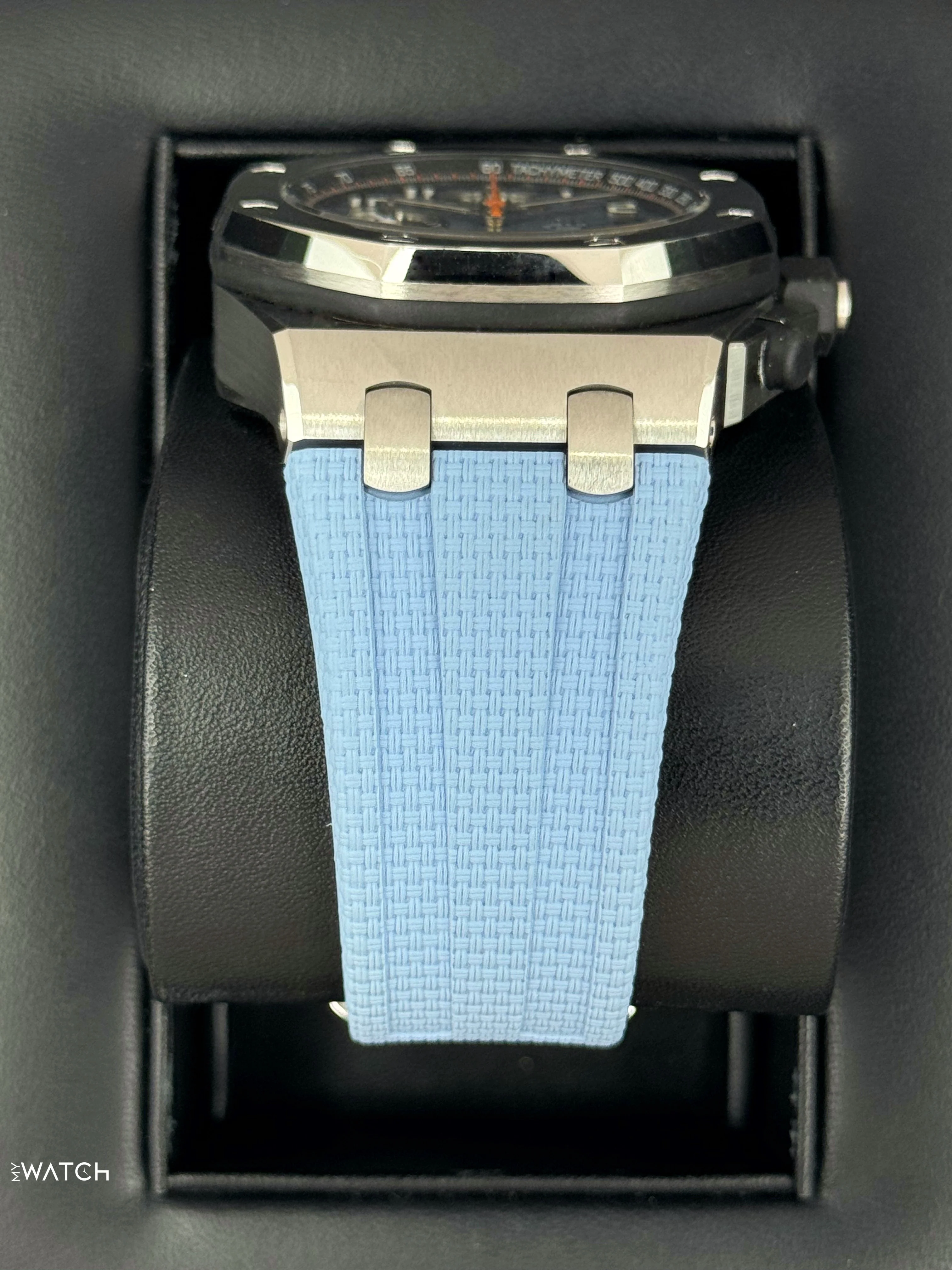 2022 Audemars Piguet Royal Oak Offshore Chrono 42mm 26238ST Blue Dial - Image 3