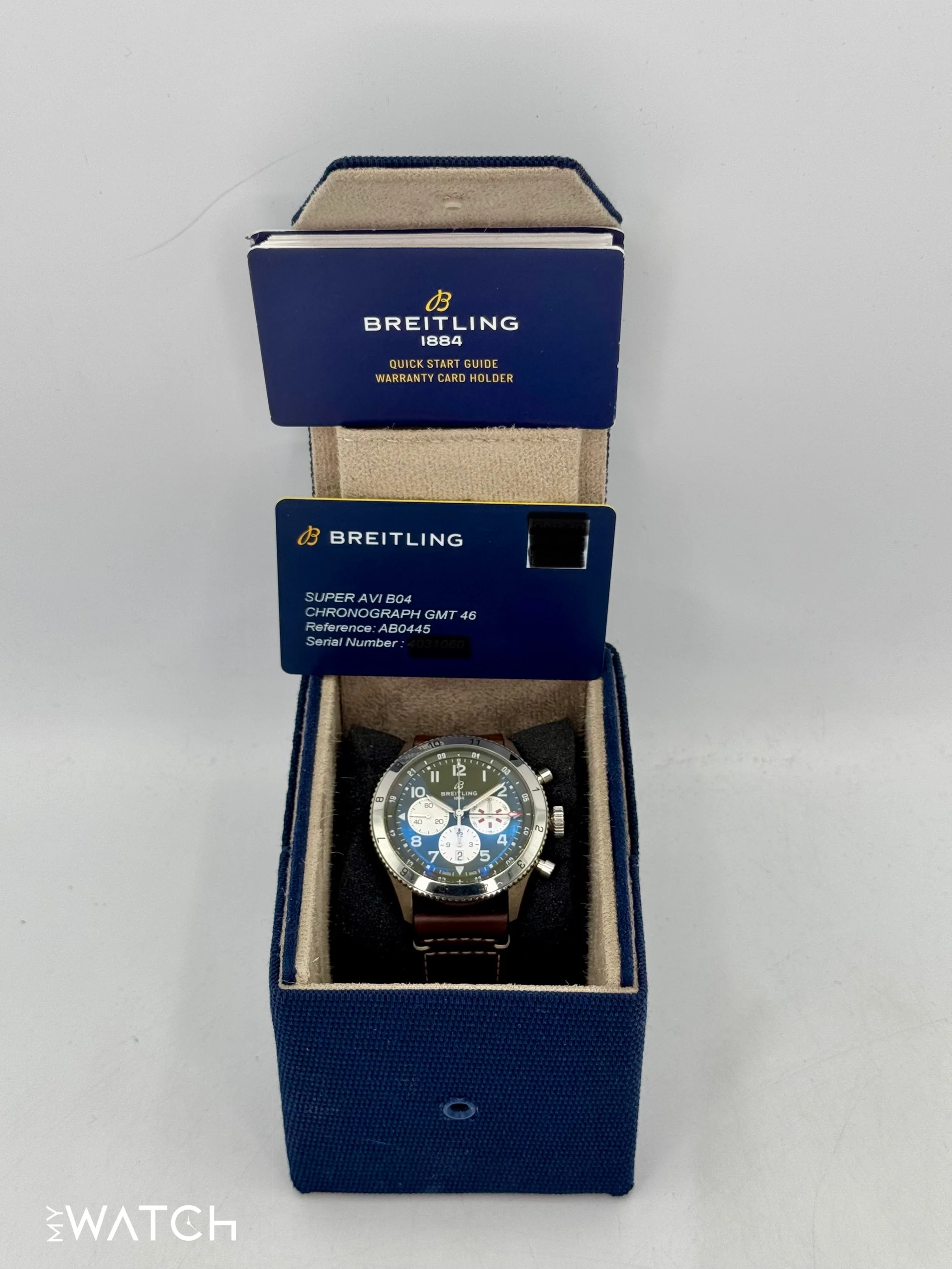 2022 Breitling Super Avi B04 Chronograph GMT "Curtis Warhawk" AB0445 - Image 10