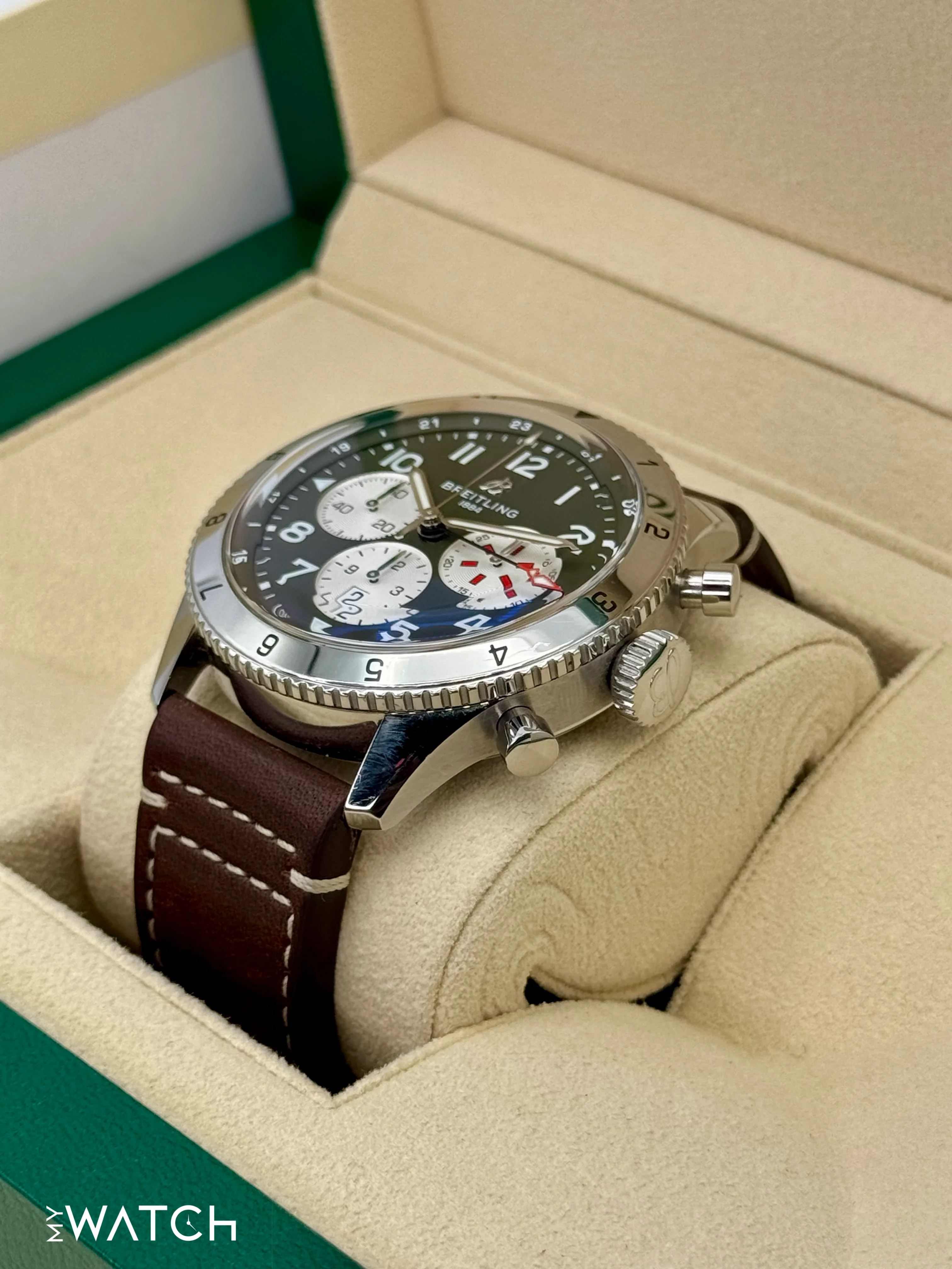 2022 Breitling Super Avi B04 Chronograph GMT "Curtis Warhawk" AB0445 - Image 5
