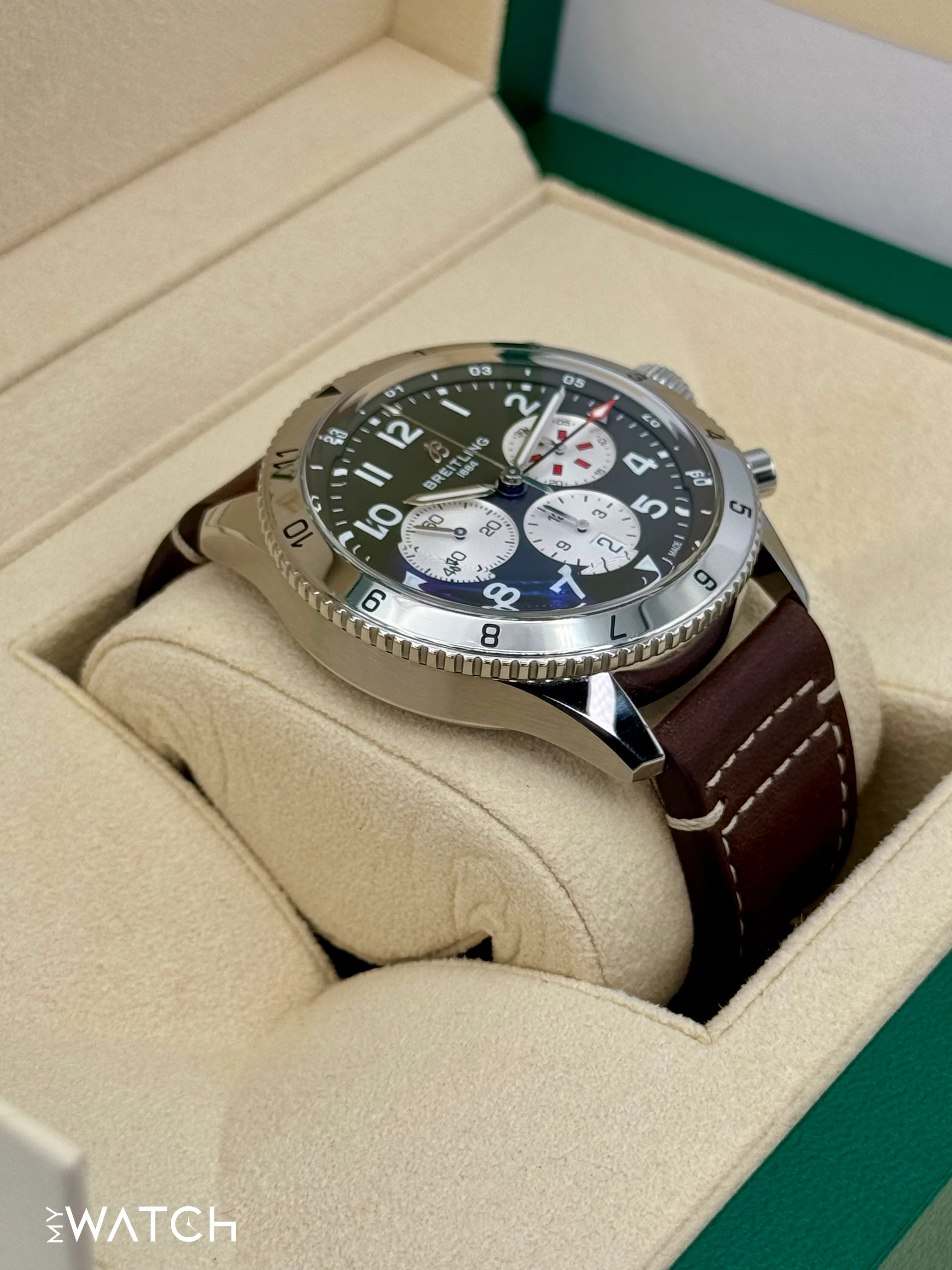 2022 Breitling Super Avi B04 Chronograph GMT "Curtis Warhawk" AB0445 - Image 6