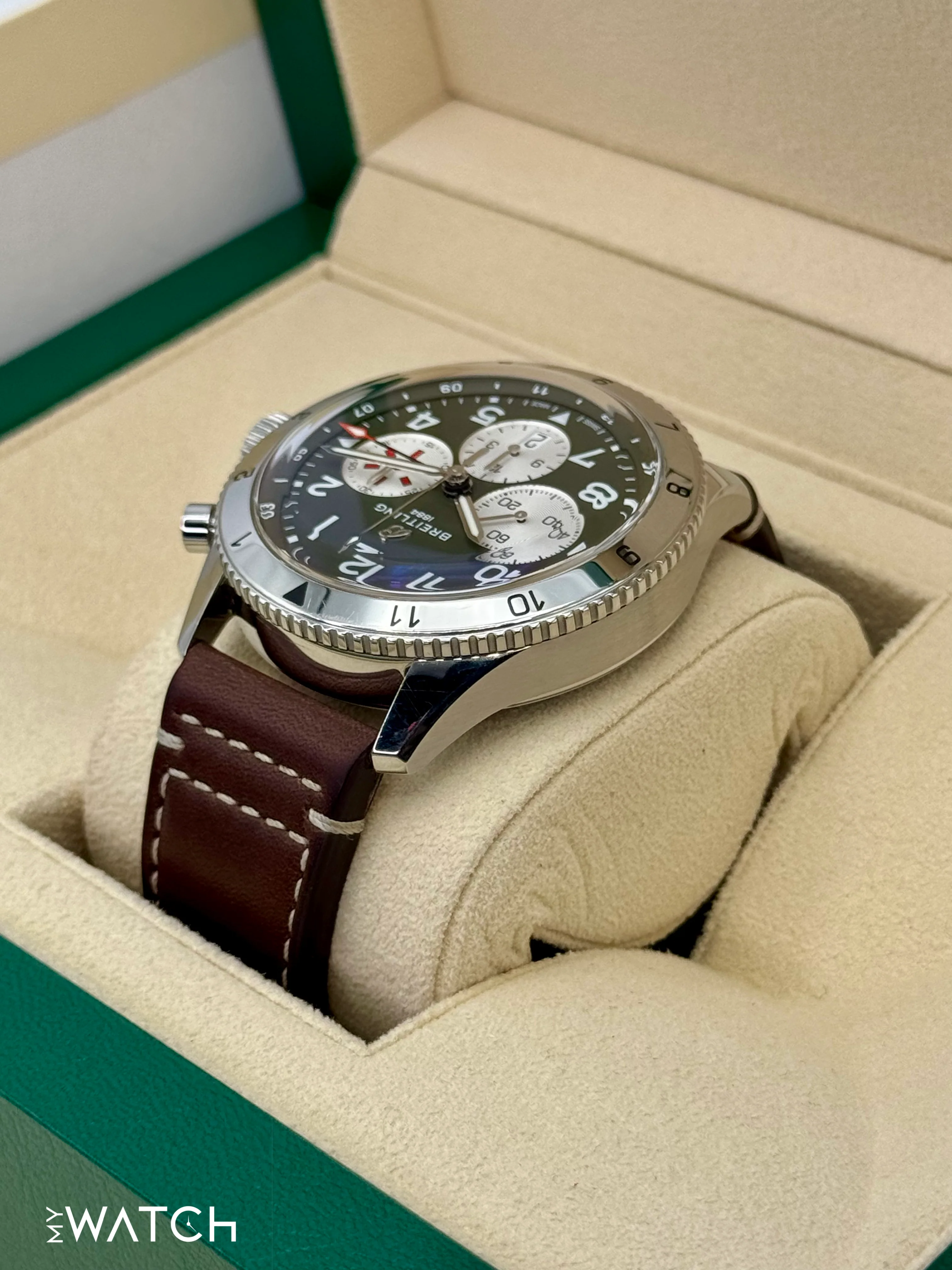 2022 Breitling Super Avi B04 Chronograph GMT "Curtis Warhawk" AB0445 - Image 7