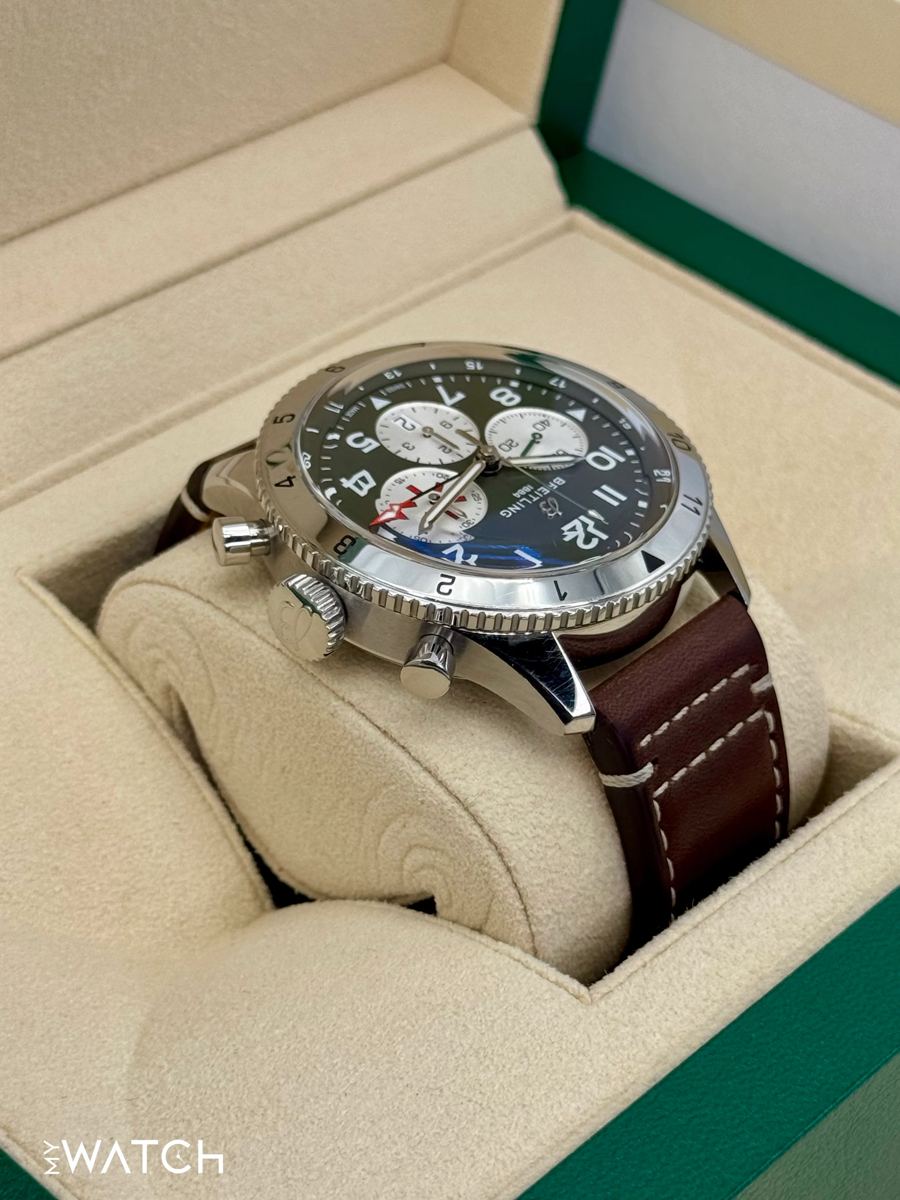 2022 Breitling Super Avi B04 Chronograph GMT "Curtis Warhawk" AB0445 - Image 8