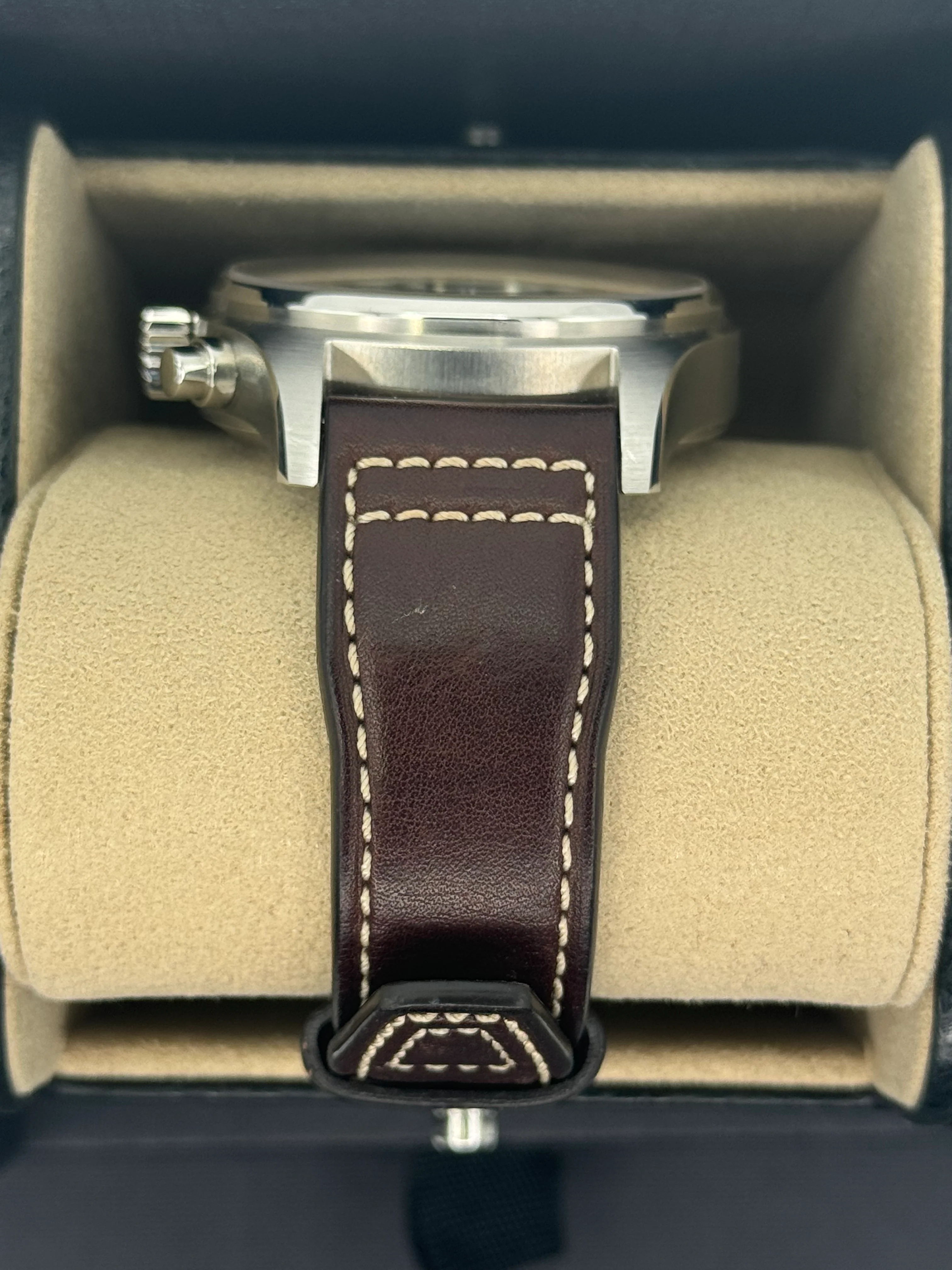 2022 IWC Pilot's Chronograph 43mm IW377714 Stainless Steel Blue Dial - Image 4