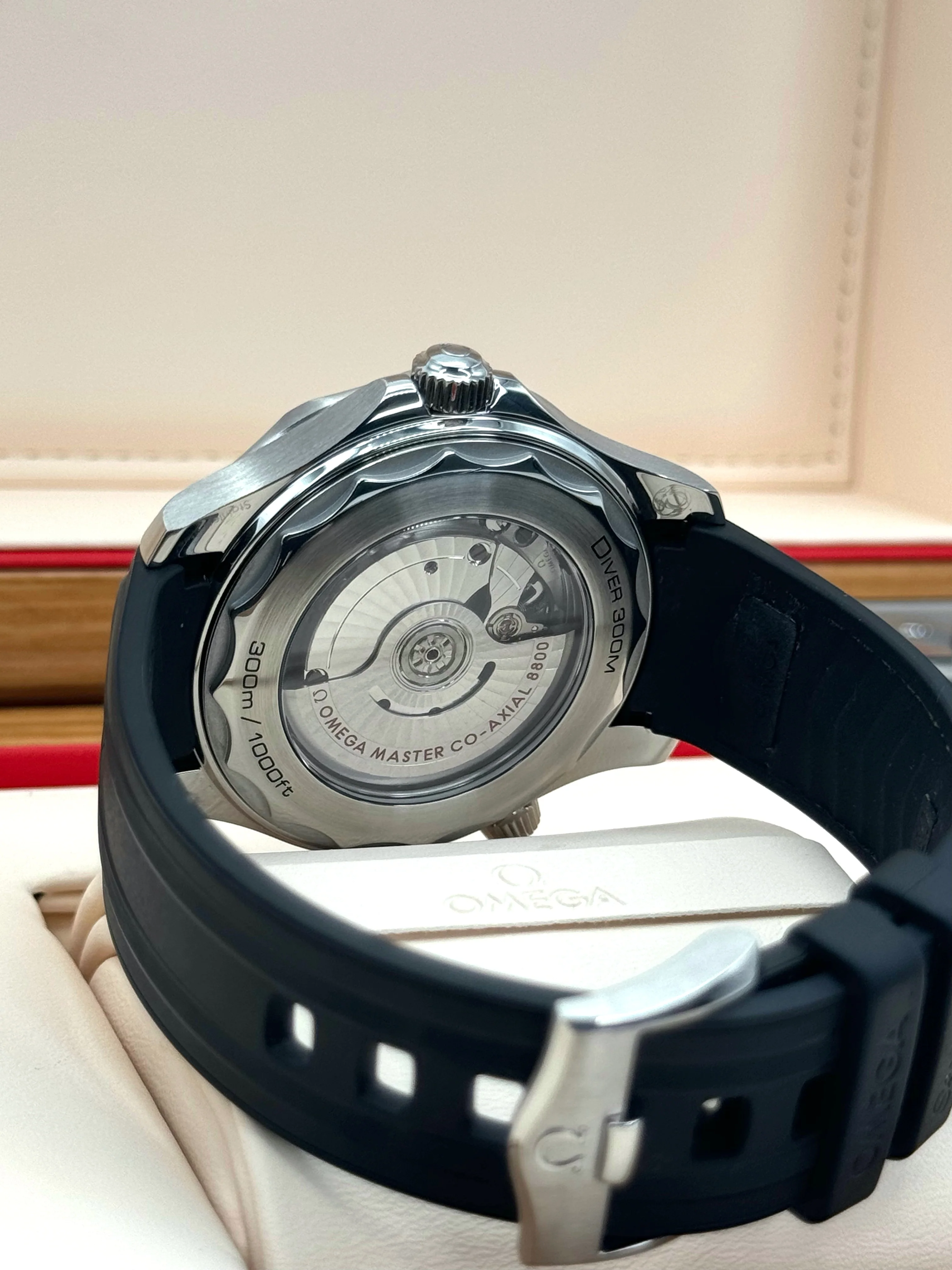 2022 Omega Seamaster Diver 300M 42mm 21032422001001 Black Dial - Image 11