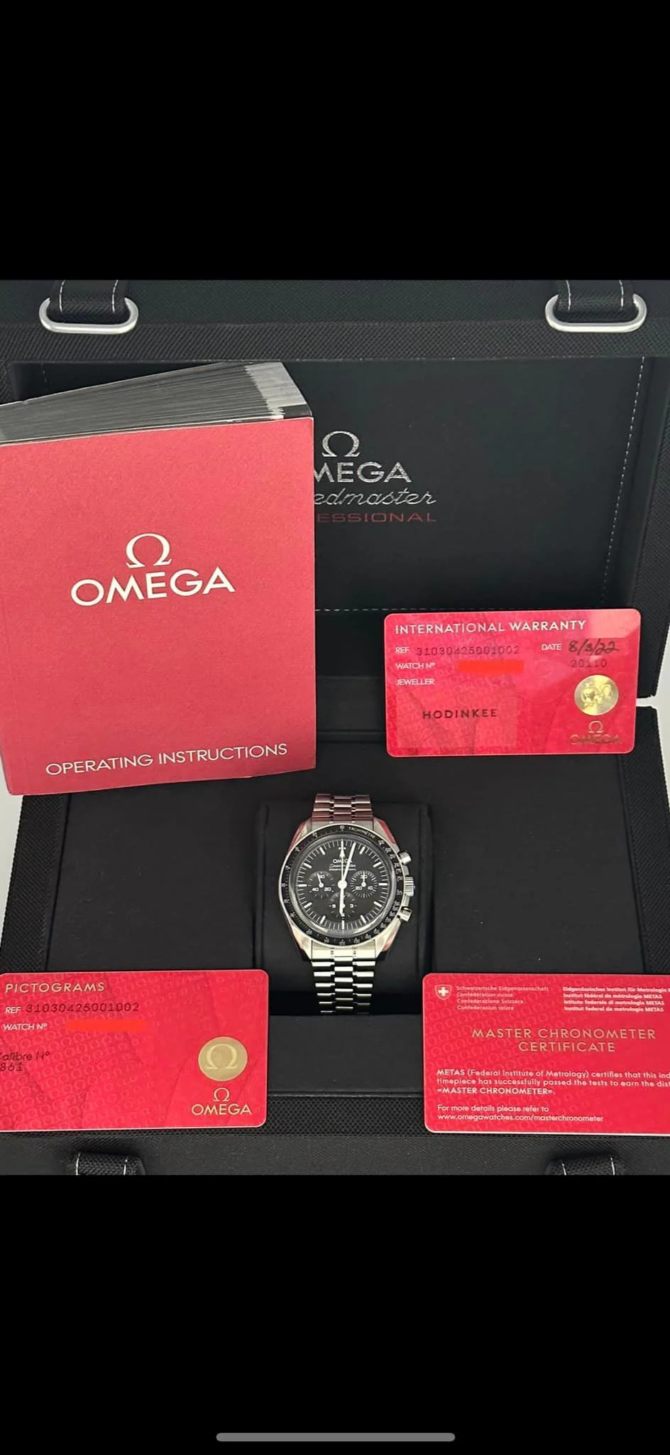 2022 Omega 42mm 310.30.42.50.01.002 Speedmaster Moonwatch Pro - Image 11