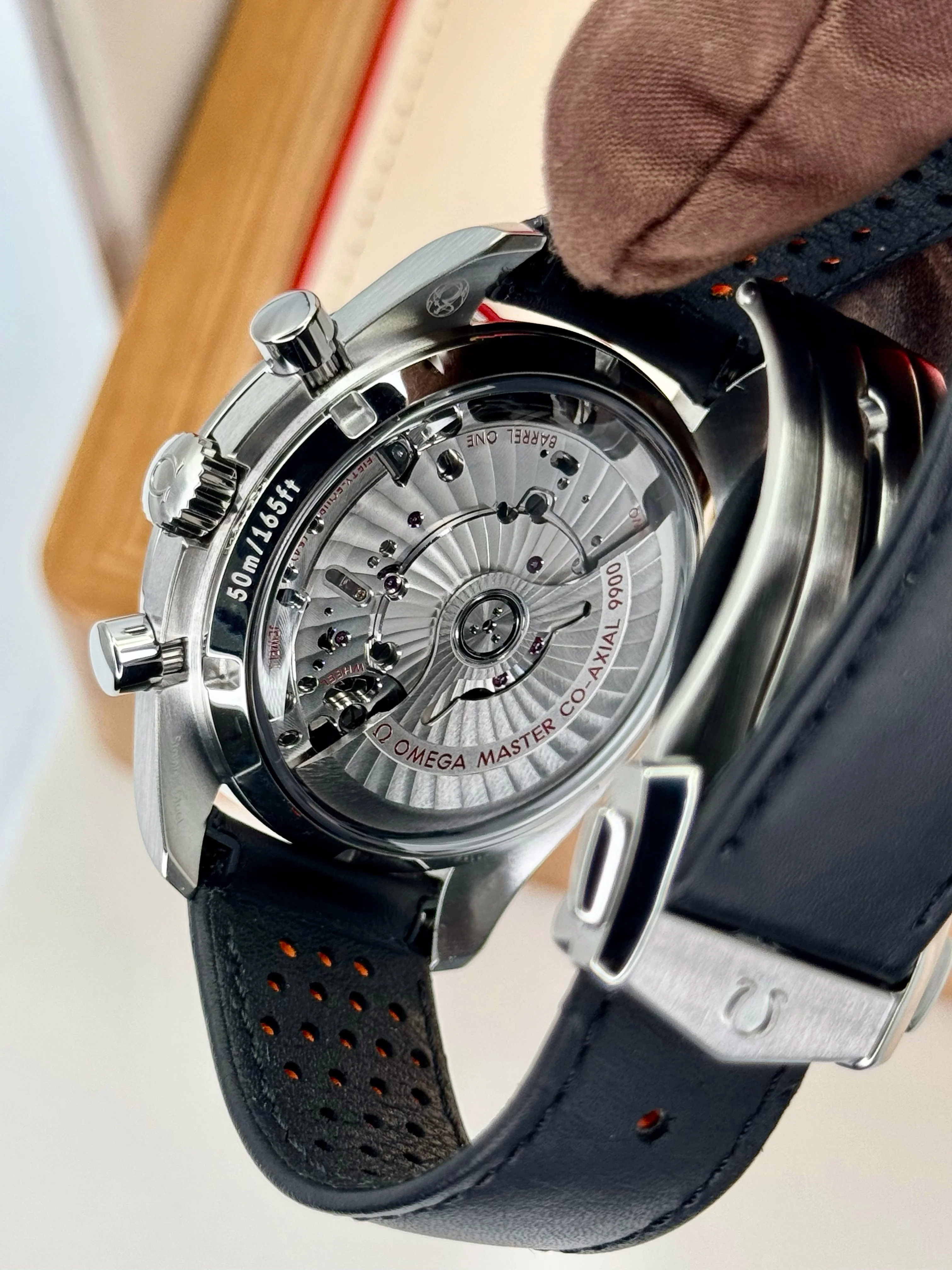 2022 Omega Speeedmaster Racing 44.2mm 329.32.44.51.01.001 Black Dial - Image 9