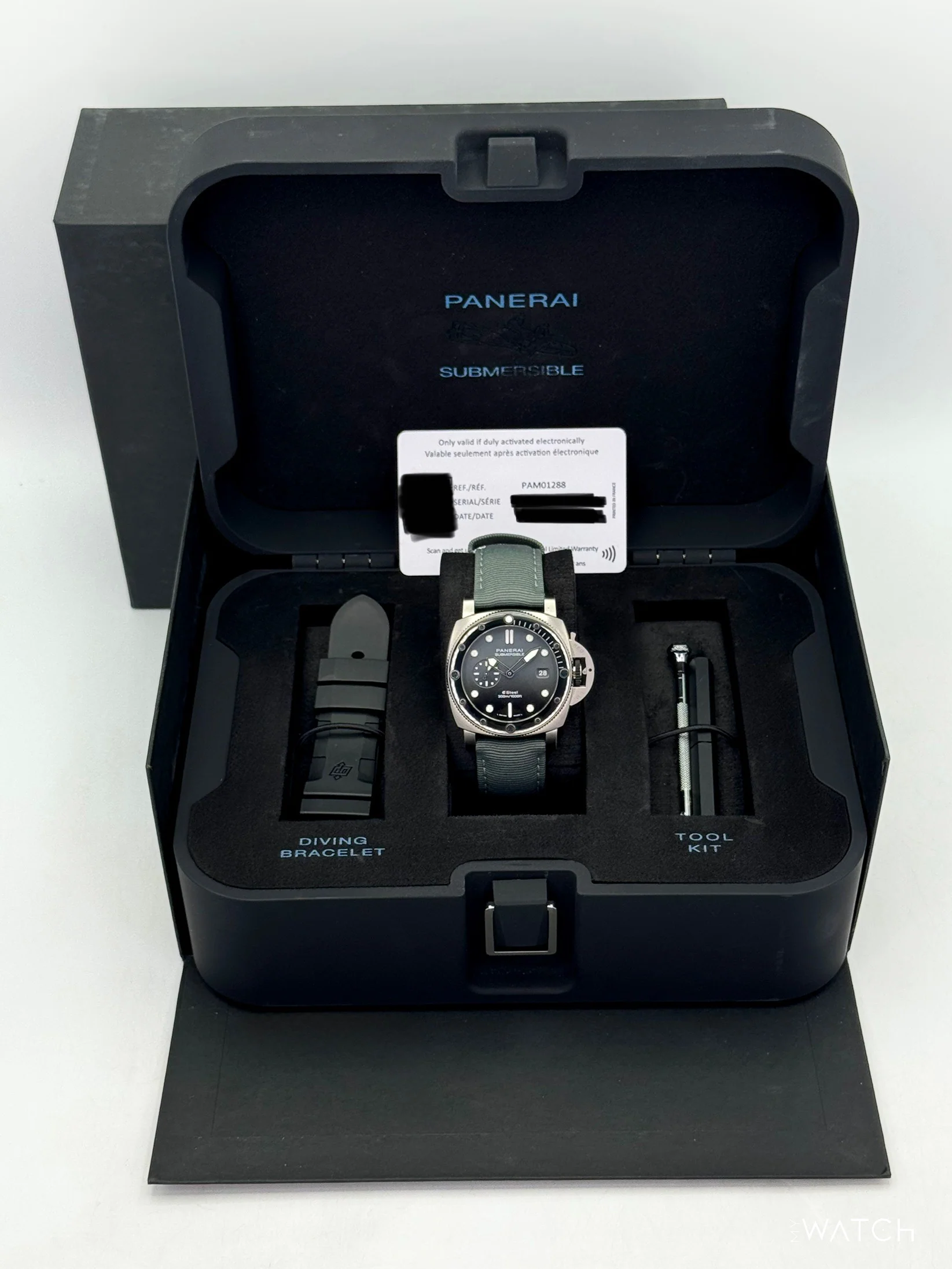 2022 Panerai Quarantaquattro 44mm PAM01288 Stainless Steel Grey Dial - Image 9