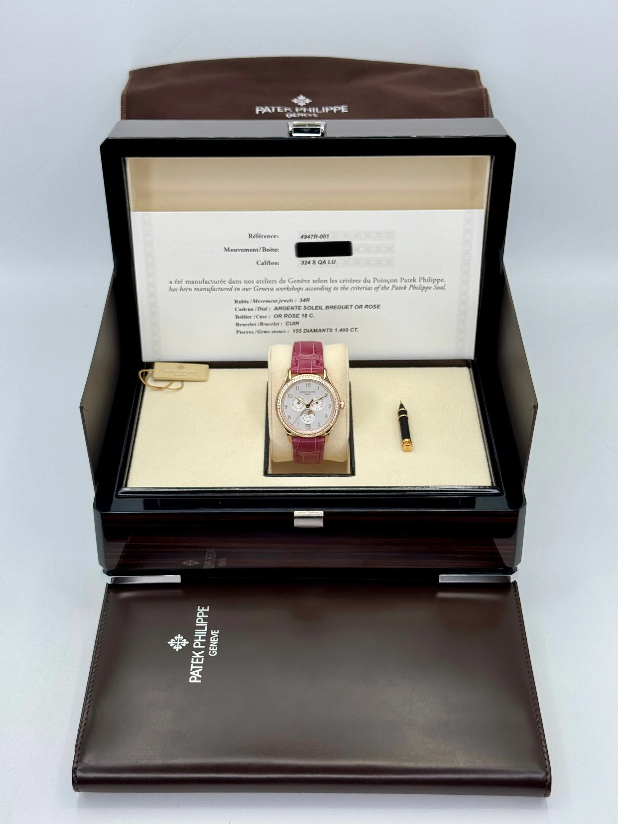2022 Patek Philippe Complications 38mm 4947R Annual Calendar Moon Phases - Image 11