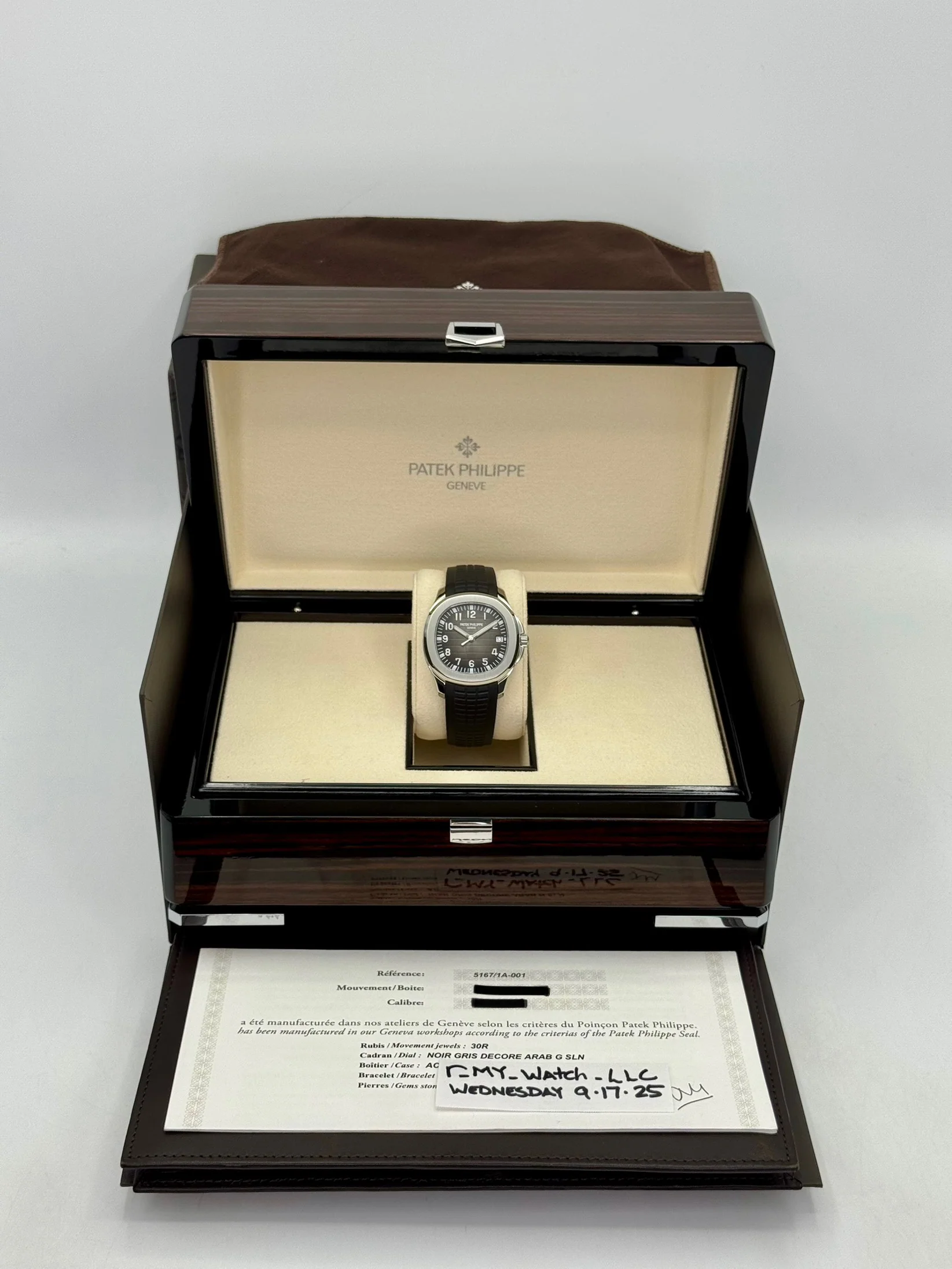 2022 Patek Philippe Aquanaut 5167/1A-001 40mm Stainless Steel Gray Dial - Image 10